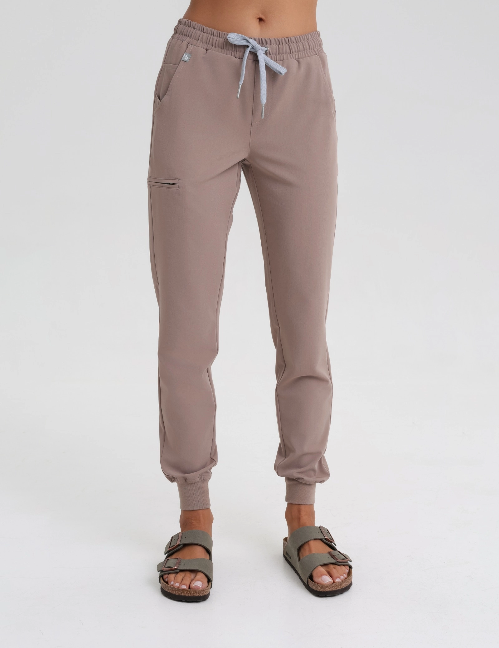 Spodnie Damskie Joggery - BEIGE Spodnie Damskie Joggery - BEIGE