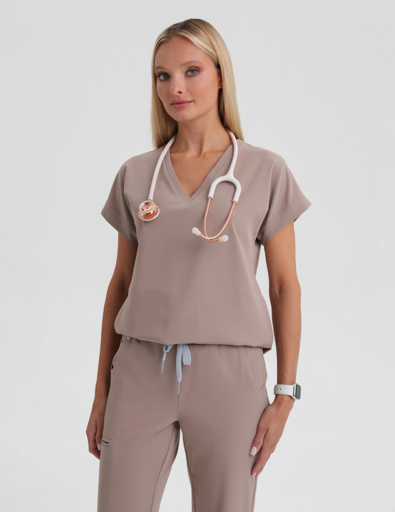Bluza Medyczna Kendall - BEIGE