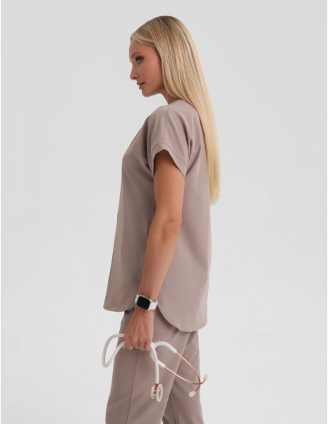Bluza Medyczna Kendall - BEIGE
