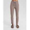 Spodnie damskie Basic - BEIGE