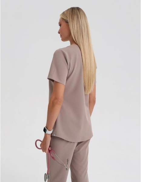 Bluza Medyczna Grace - BEIGE