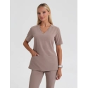 Bluza Medyczna Casy - BEIGE