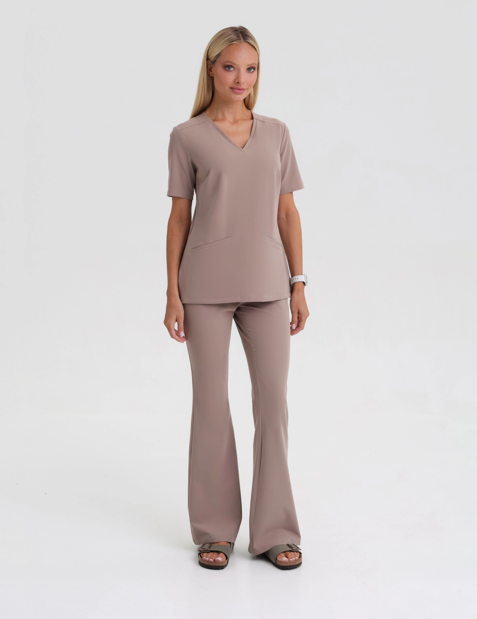 Bluza Medyczna Casy - BEIGE