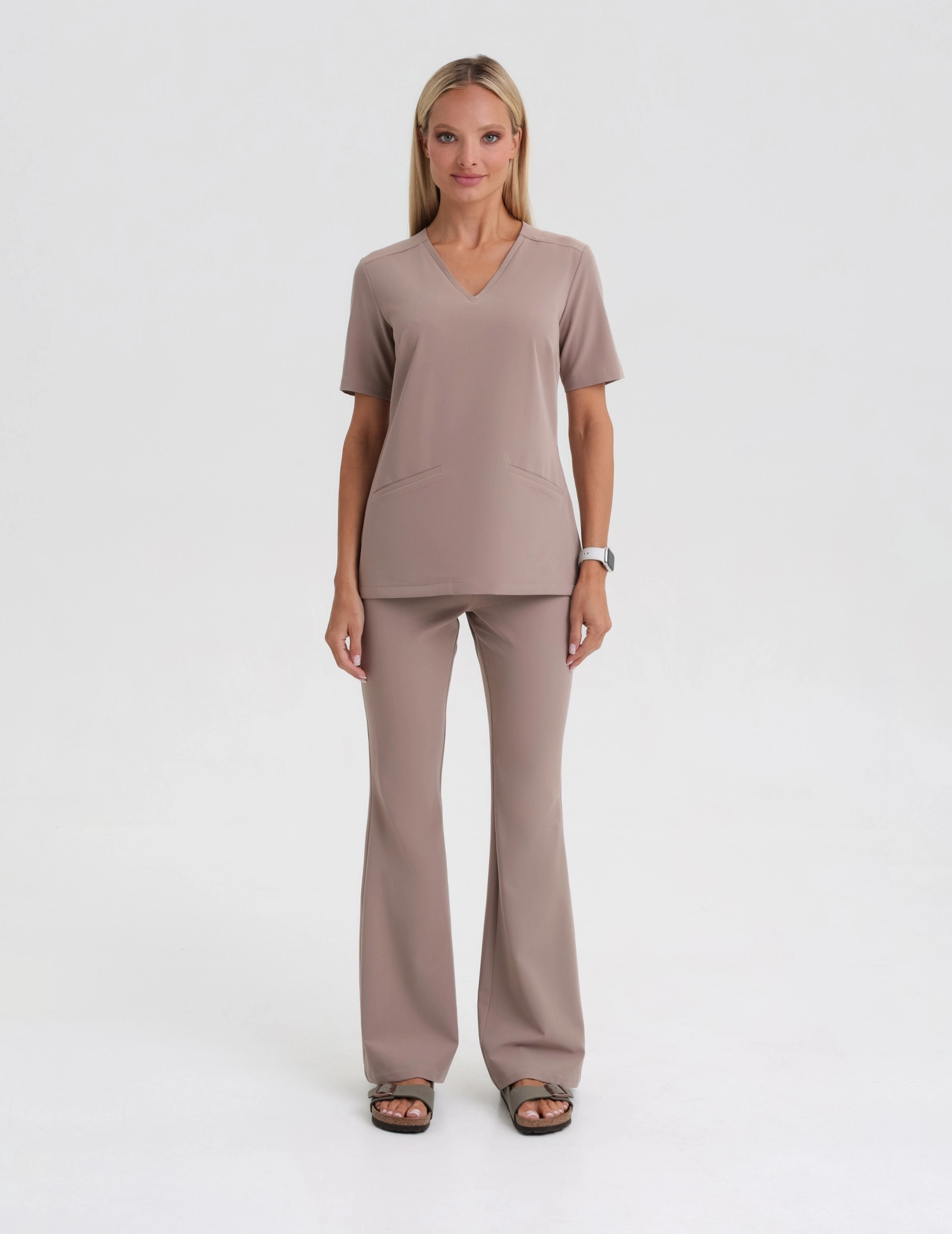 Bluza Medyczna Casy - BEIGE