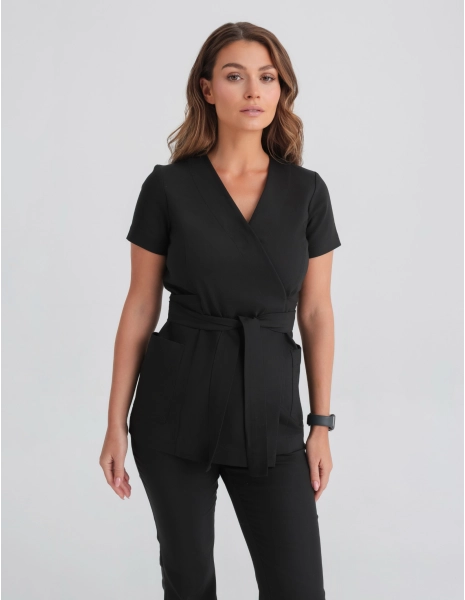 Bluza Medyczna Wiązana Auri...