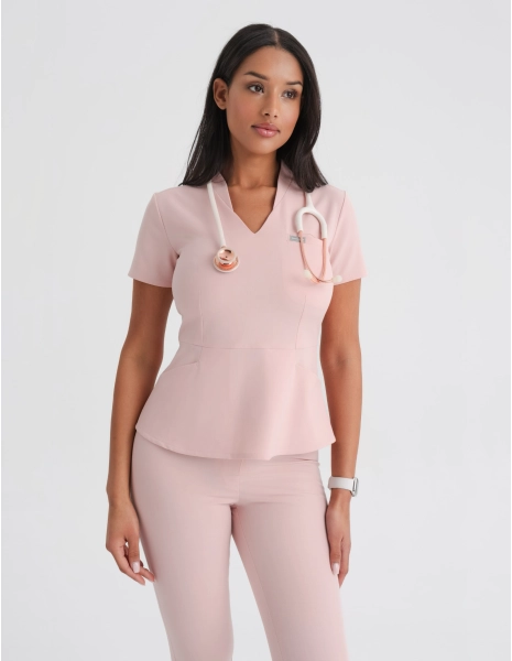Bluza Medyczna Kori - DUSTY ROSE