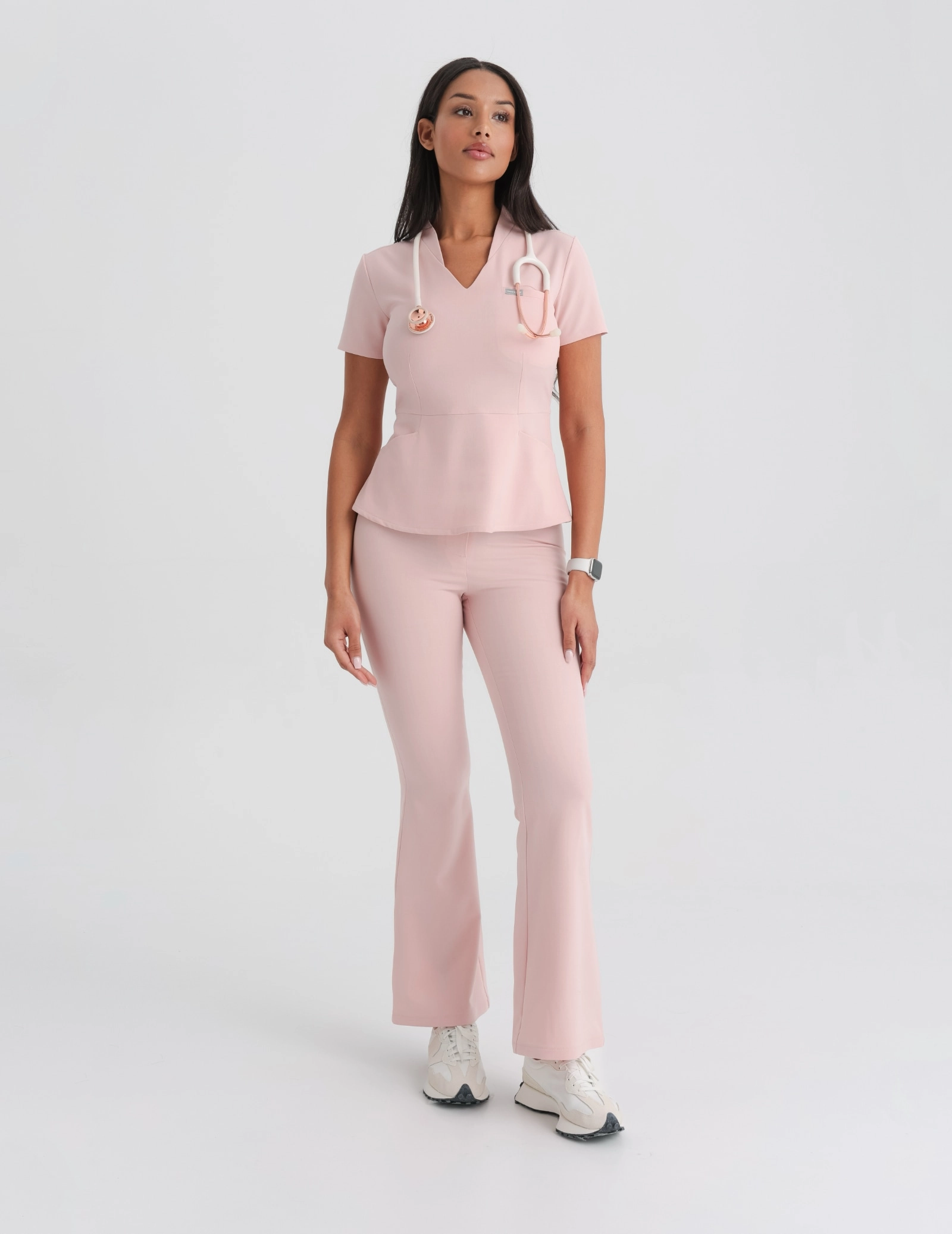 Bluza Medyczna Kori - DUSTY ROSE