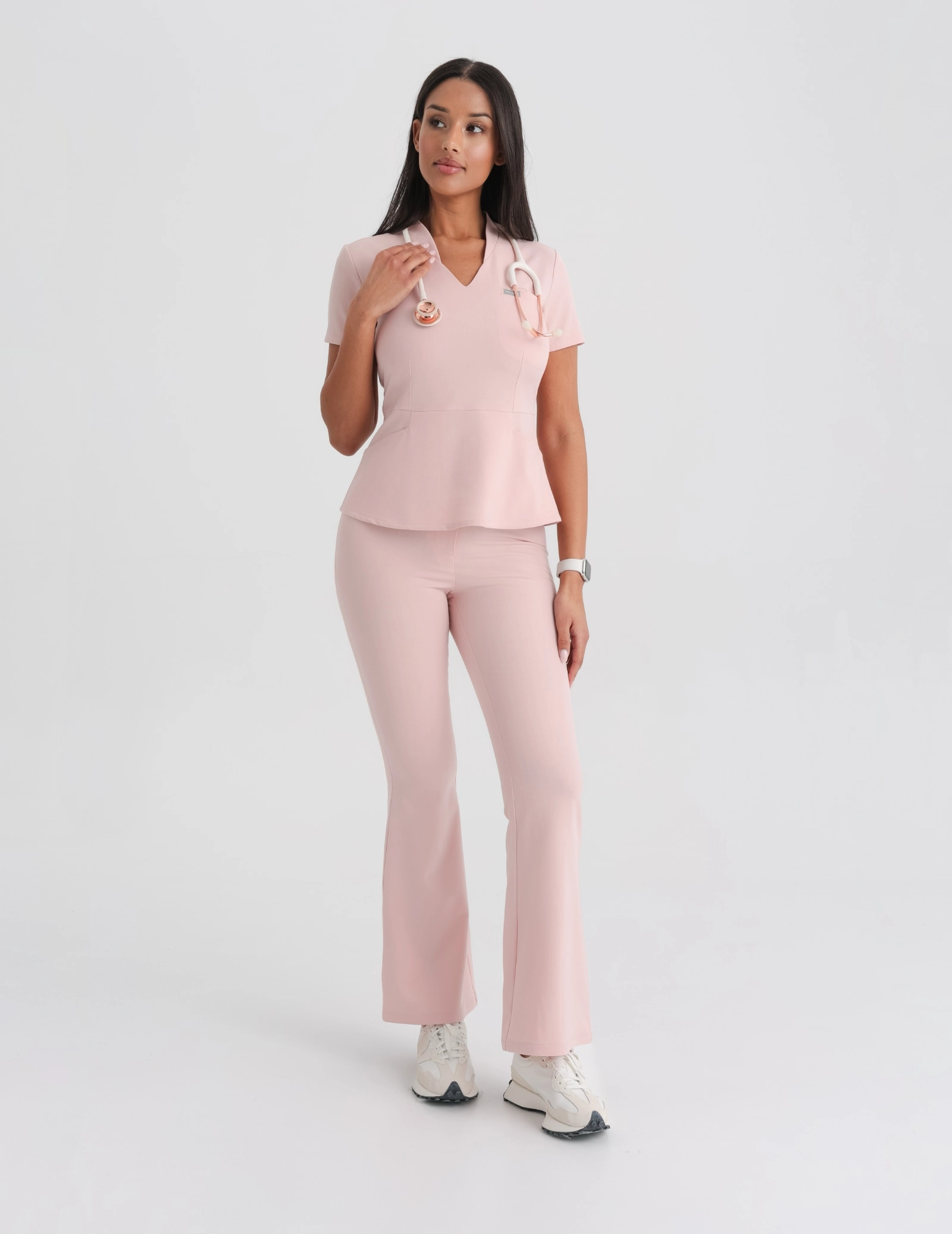 Bluza Medyczna Kori - DUSTY ROSE