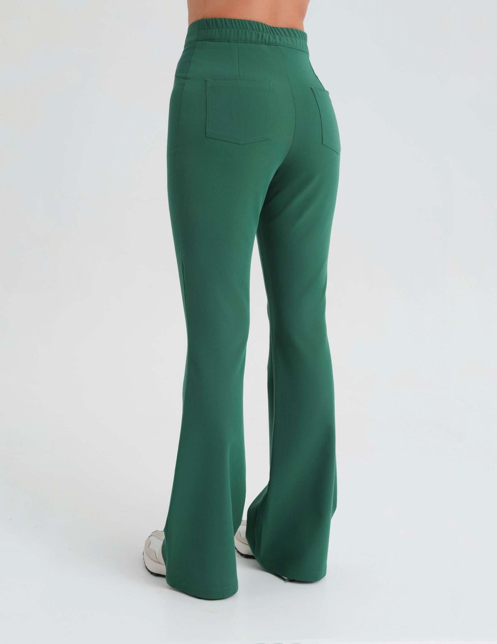 Spodnie Damskie Flare - EDEN GREEN