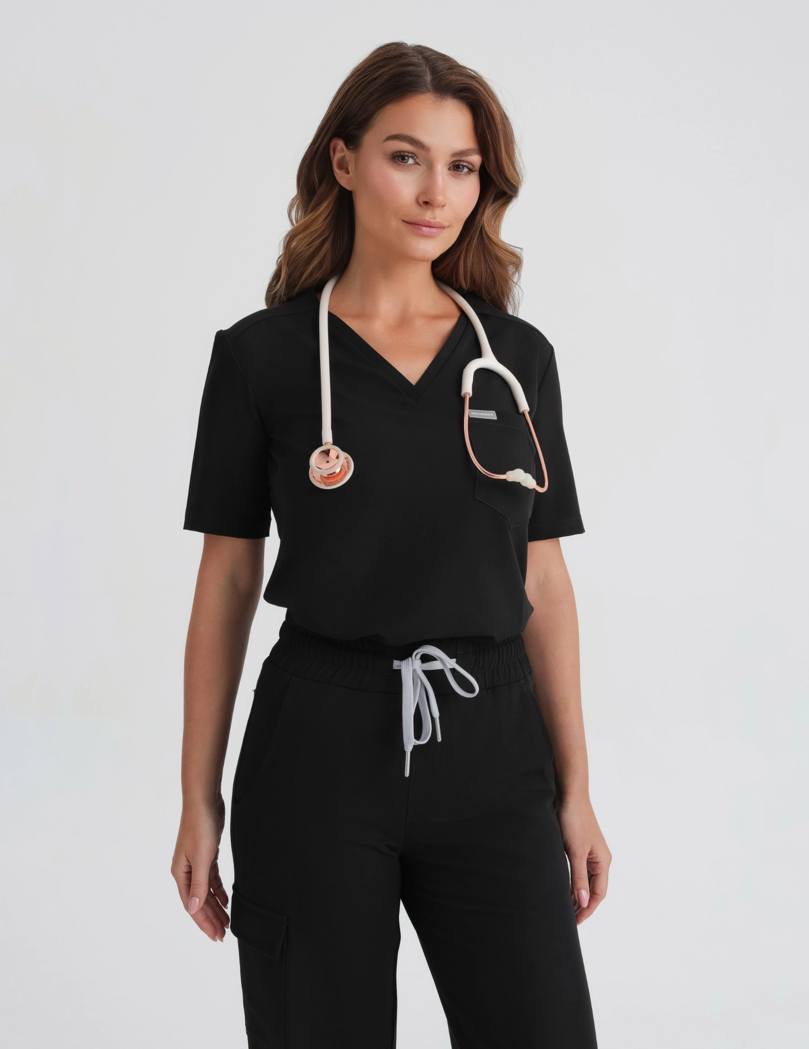 Bluza Medyczna Raya One Pocket - BLACK