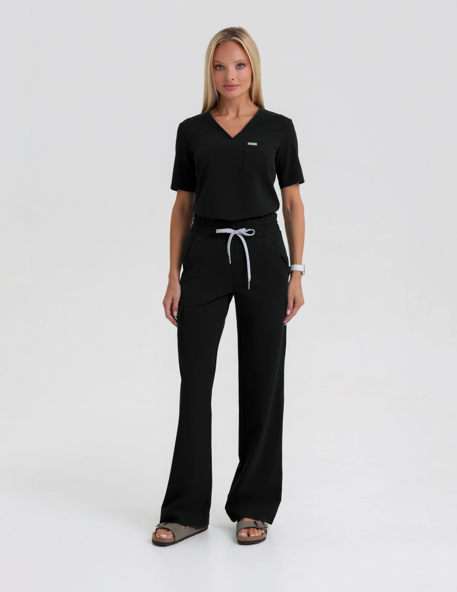 Bluza Medyczna Raya One Pocket - BLACK