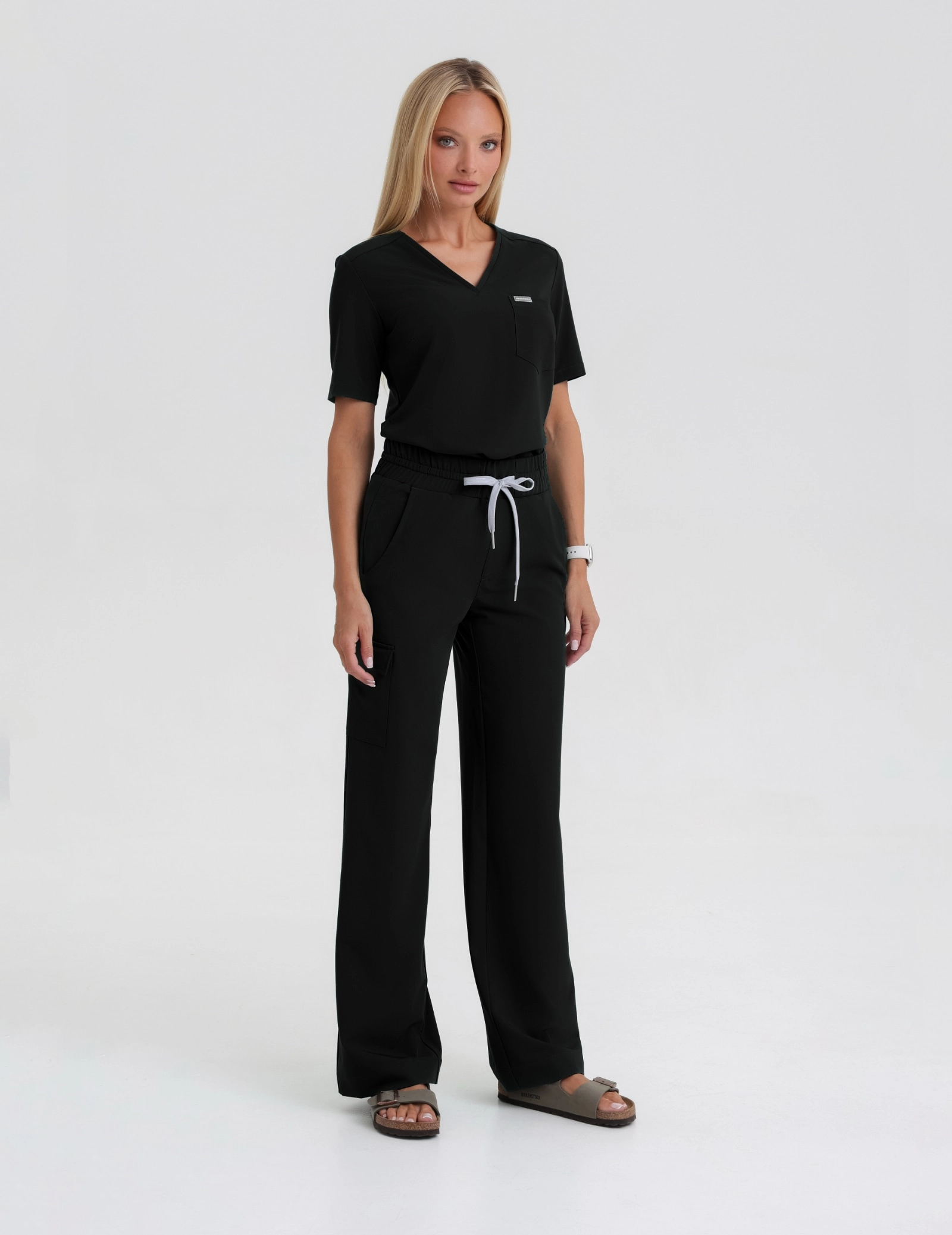Bluza Medyczna Raya One Pocket - BLACK