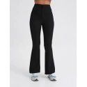 Spodnie Damskie Flare - BLACK