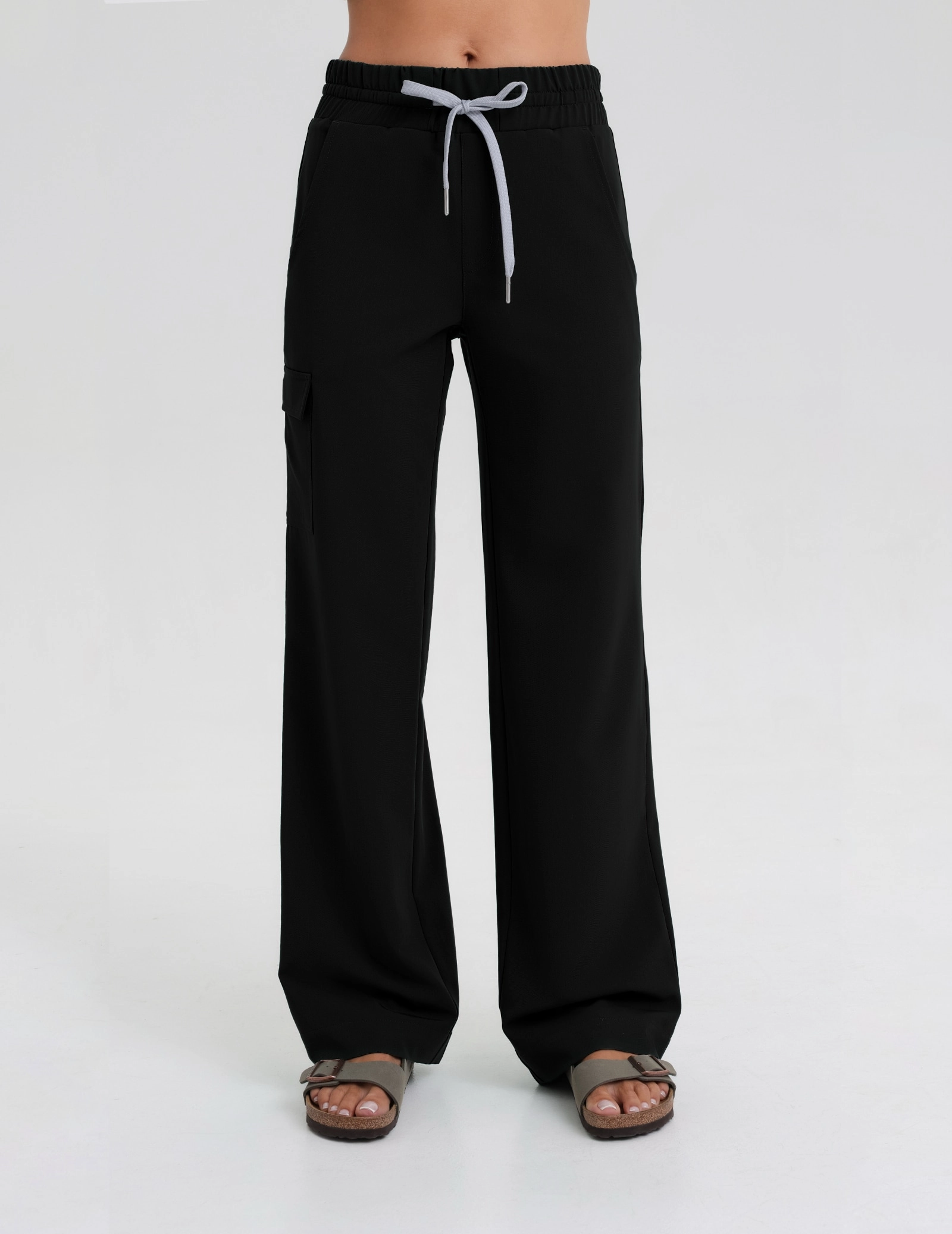 Spodnie Damskie Yoga - BLACK