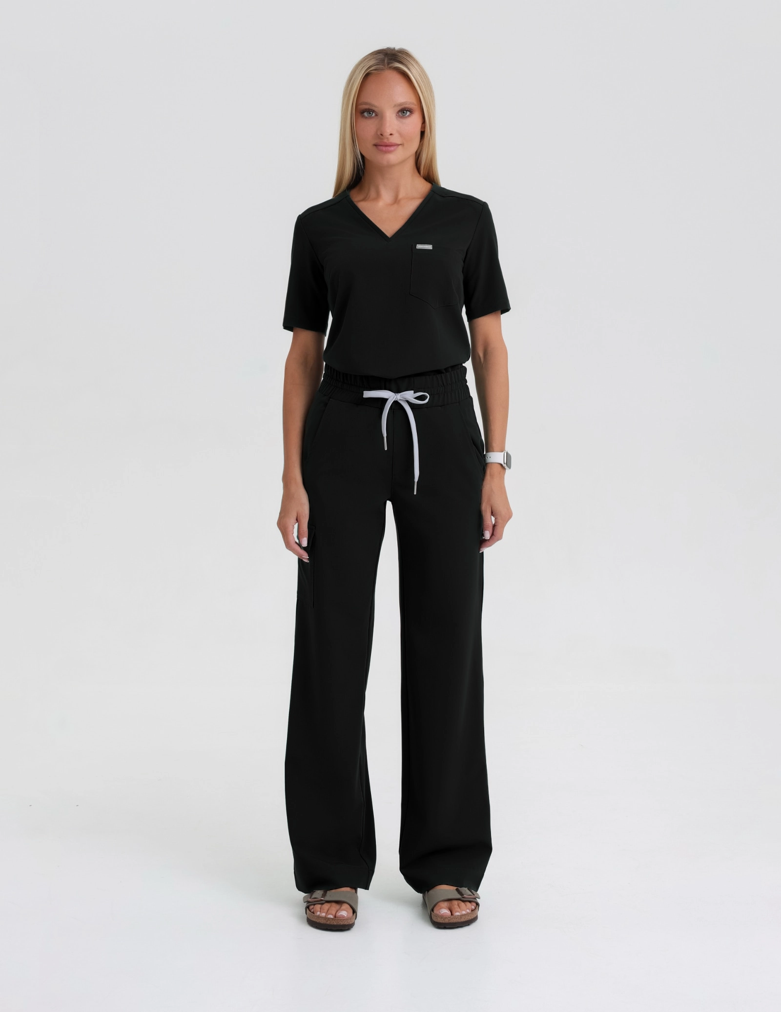 Spodnie Damskie Yoga - BLACK