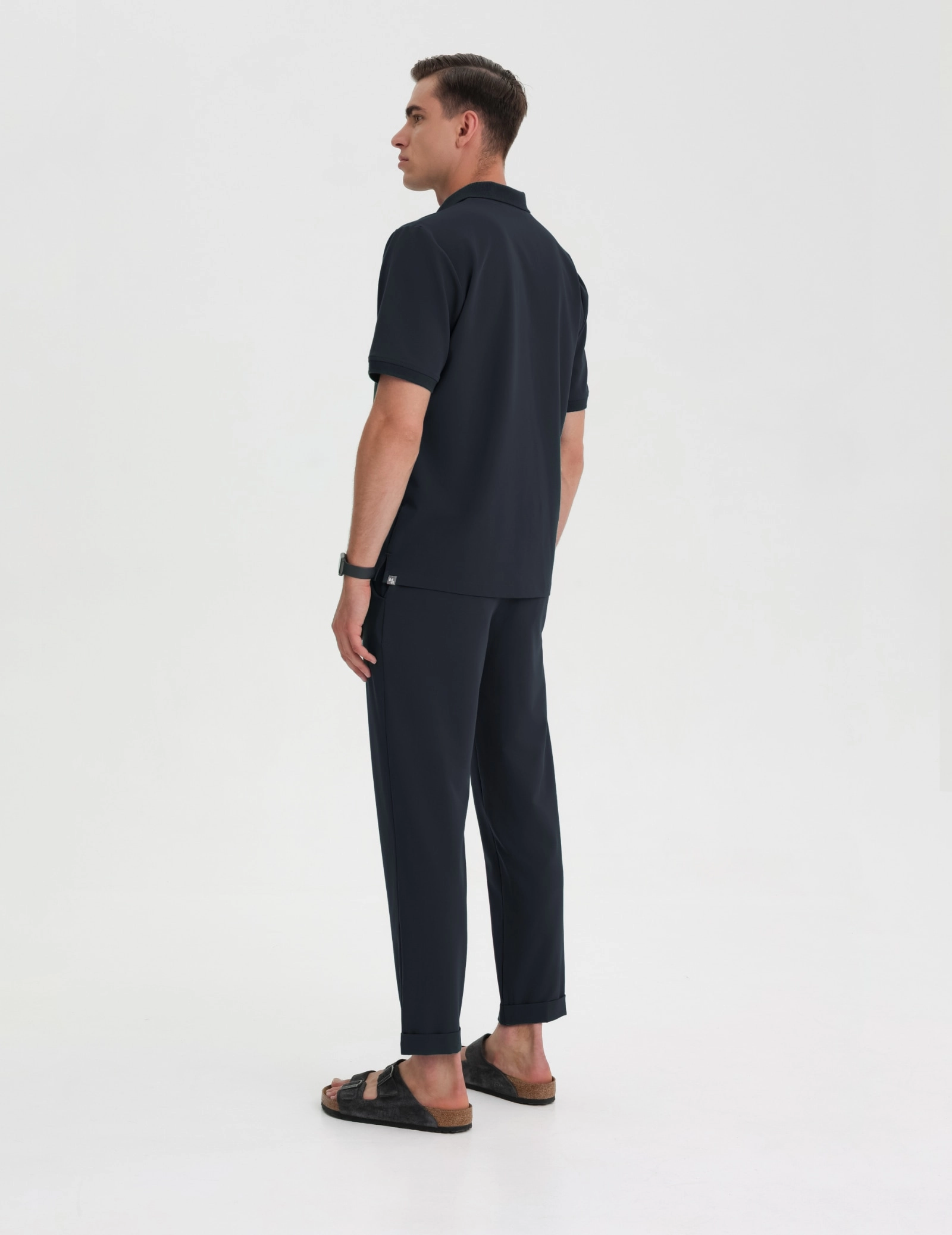Bluza Medyczna Polo Męska - MIDNIGHT BLUE Bluza Medyczna Polo Męska - MIDNIGHT BLUE