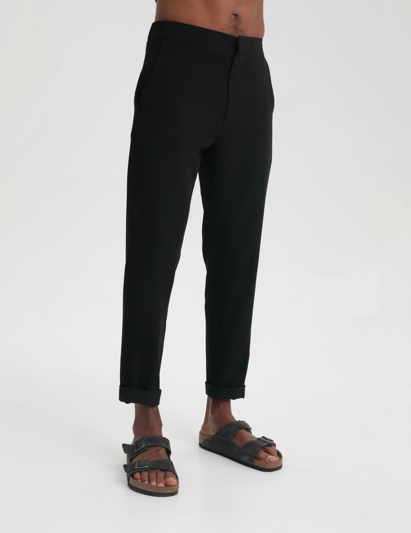 Spodnie Męskie Chinosy - BLACK Spodnie Męskie Chinosy - BLACK