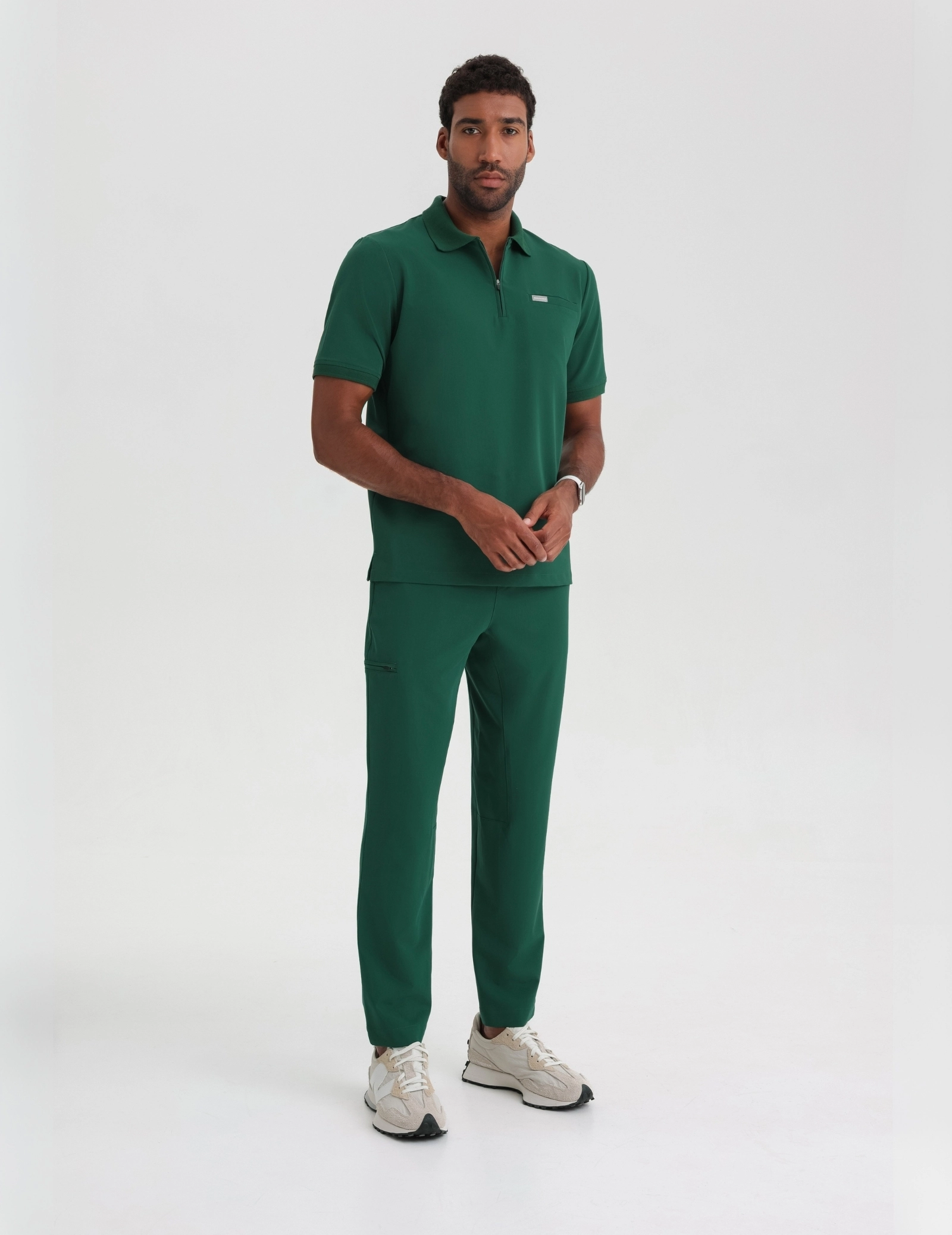 Spodnie Basic Męskie - DEEP GREEN