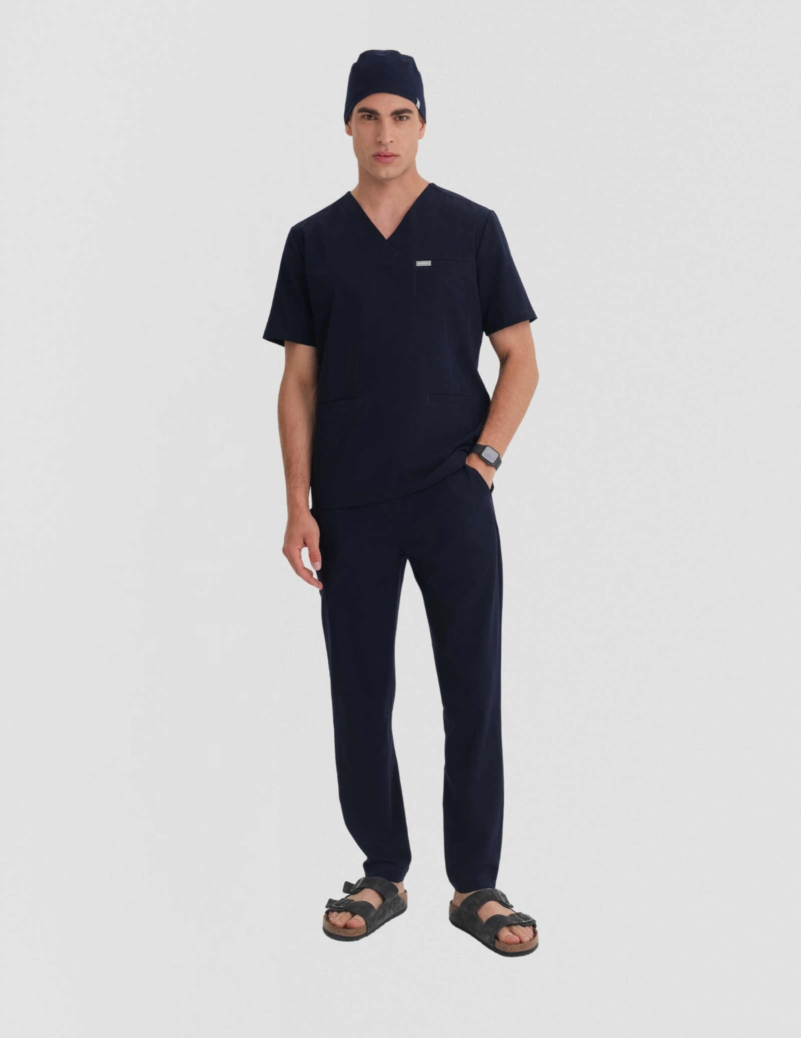 Spodnie Basic Męskie - DARK NAVY Spodnie Basic Męskie - DARK NAVY