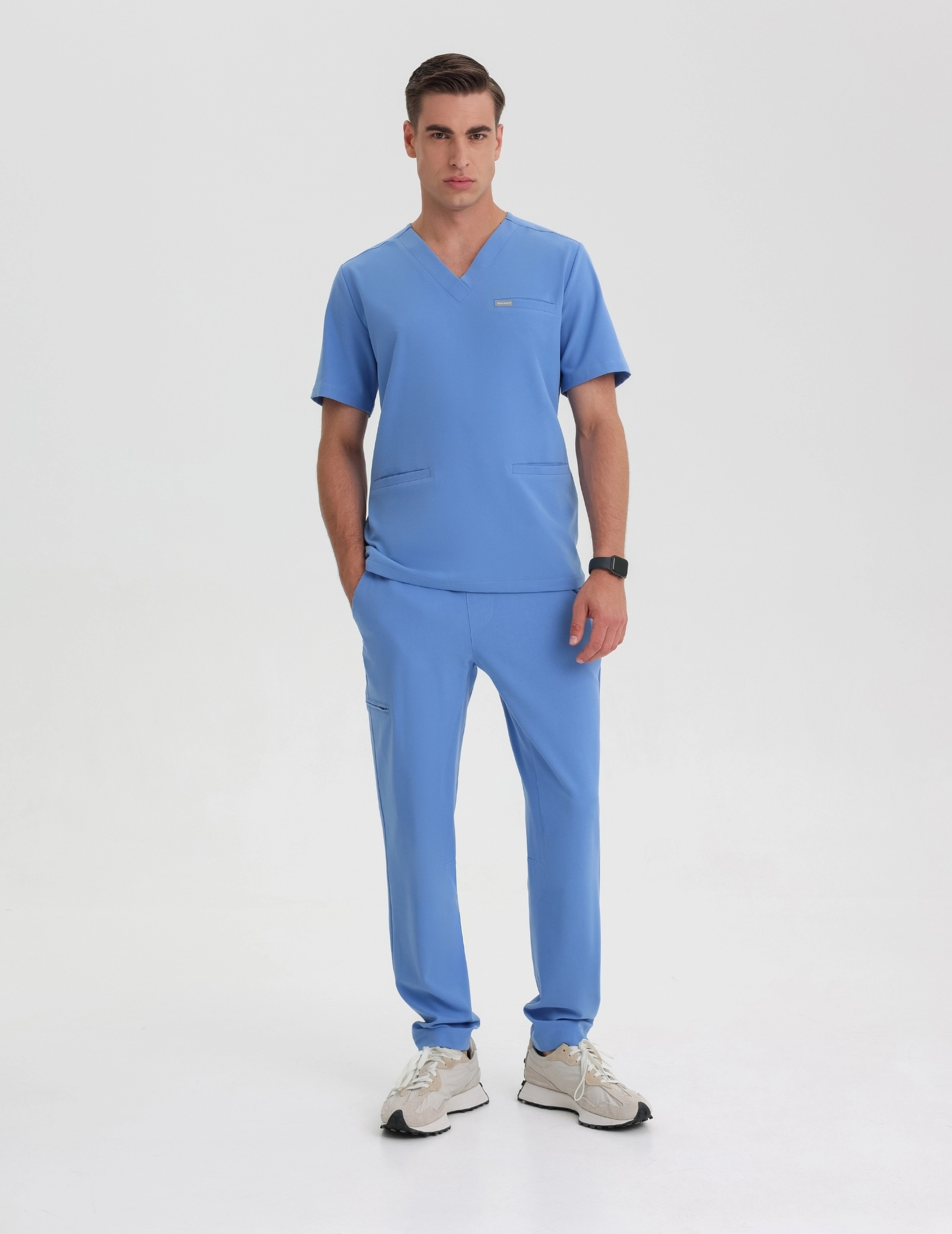 Spodnie Basic Męskie - MARINA BLUE Spodnie Basic Męskie - MARINA BLUE