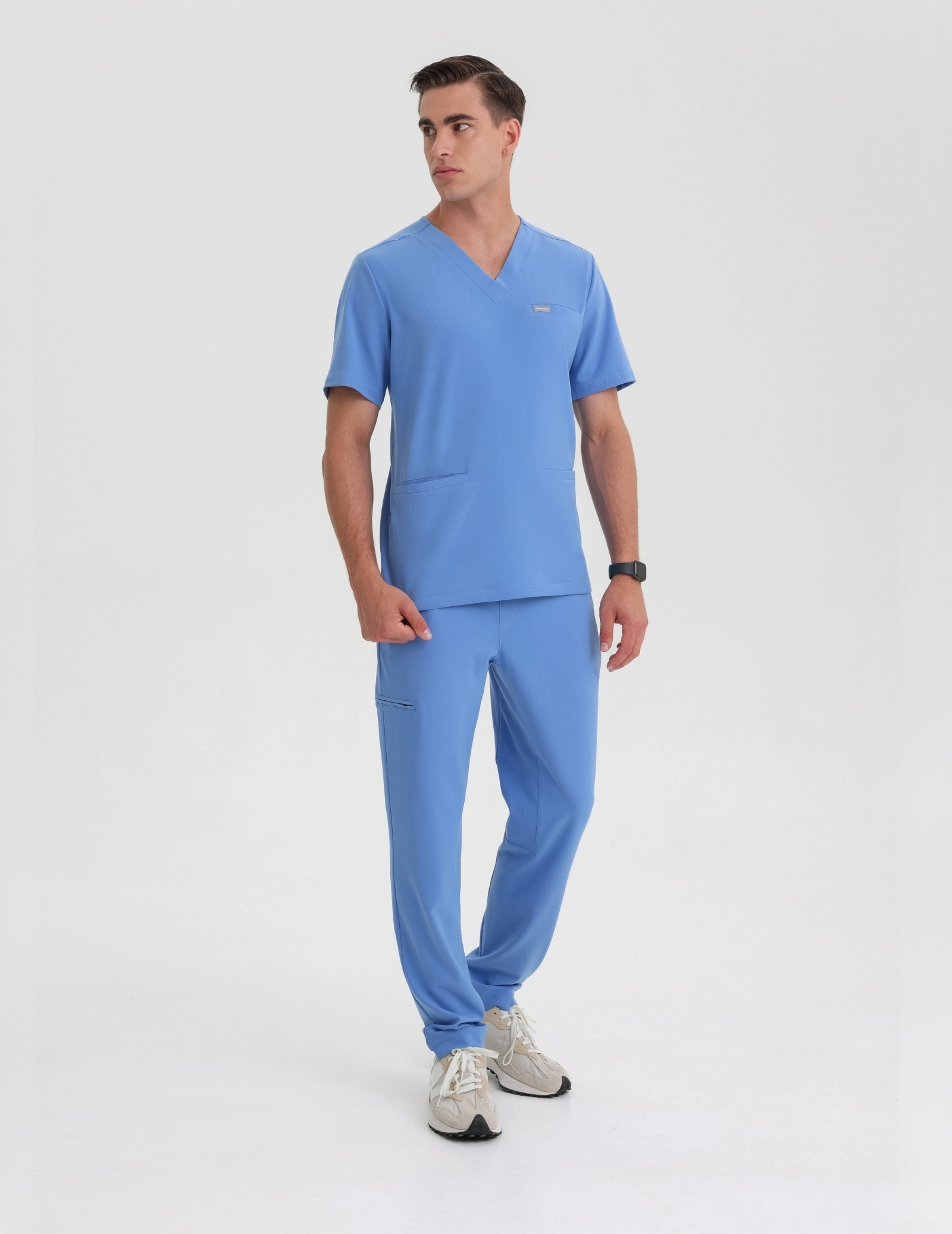 Spodnie Basic Męskie - MARINA BLUE Spodnie Basic Męskie - MARINA BLUE
