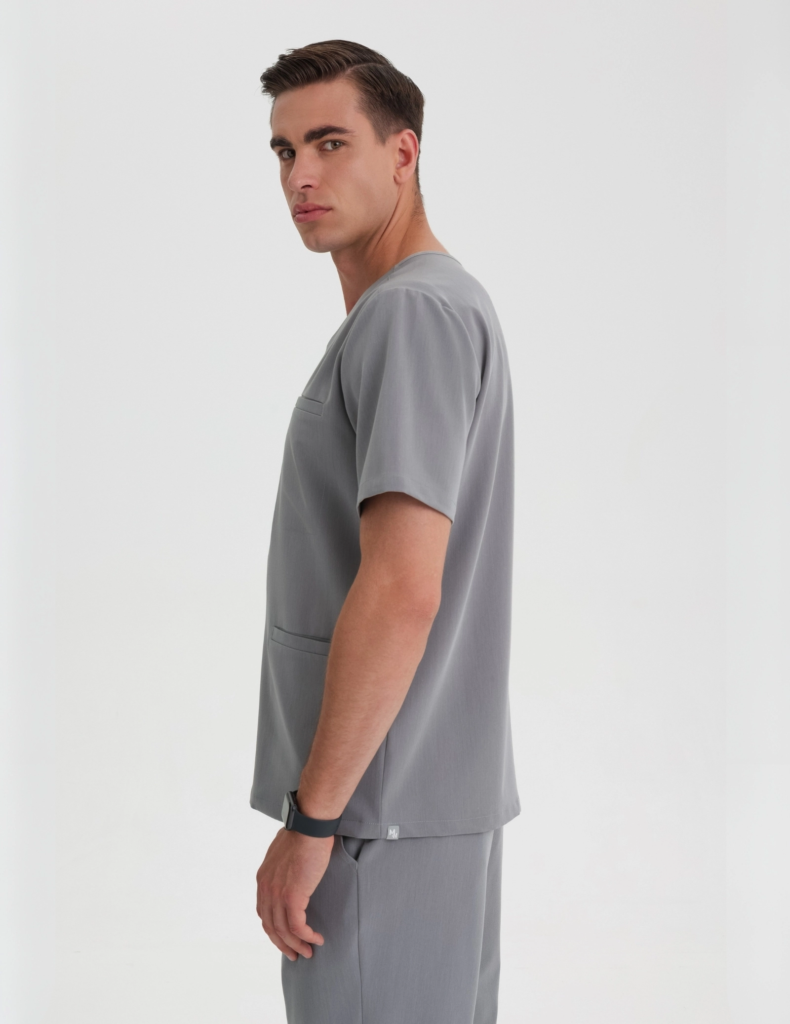 Bluza Medyczna Birbal - SHARK GRAY