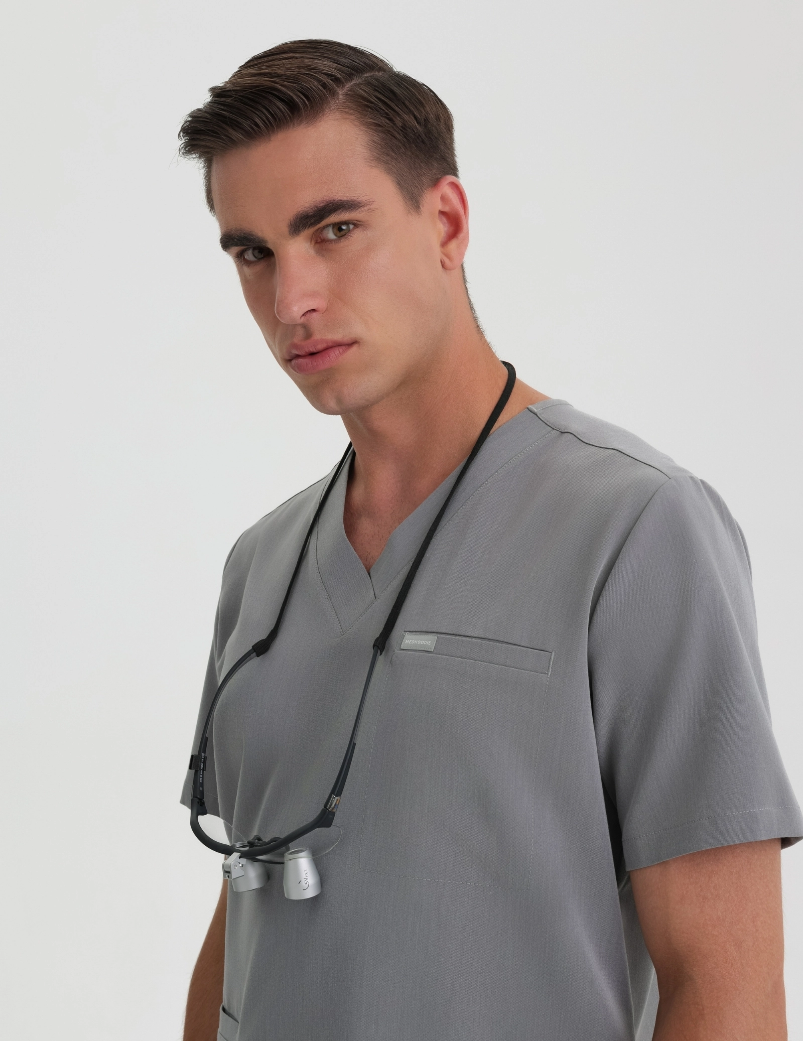 Bluza Medyczna Birbal - SHARK GRAY