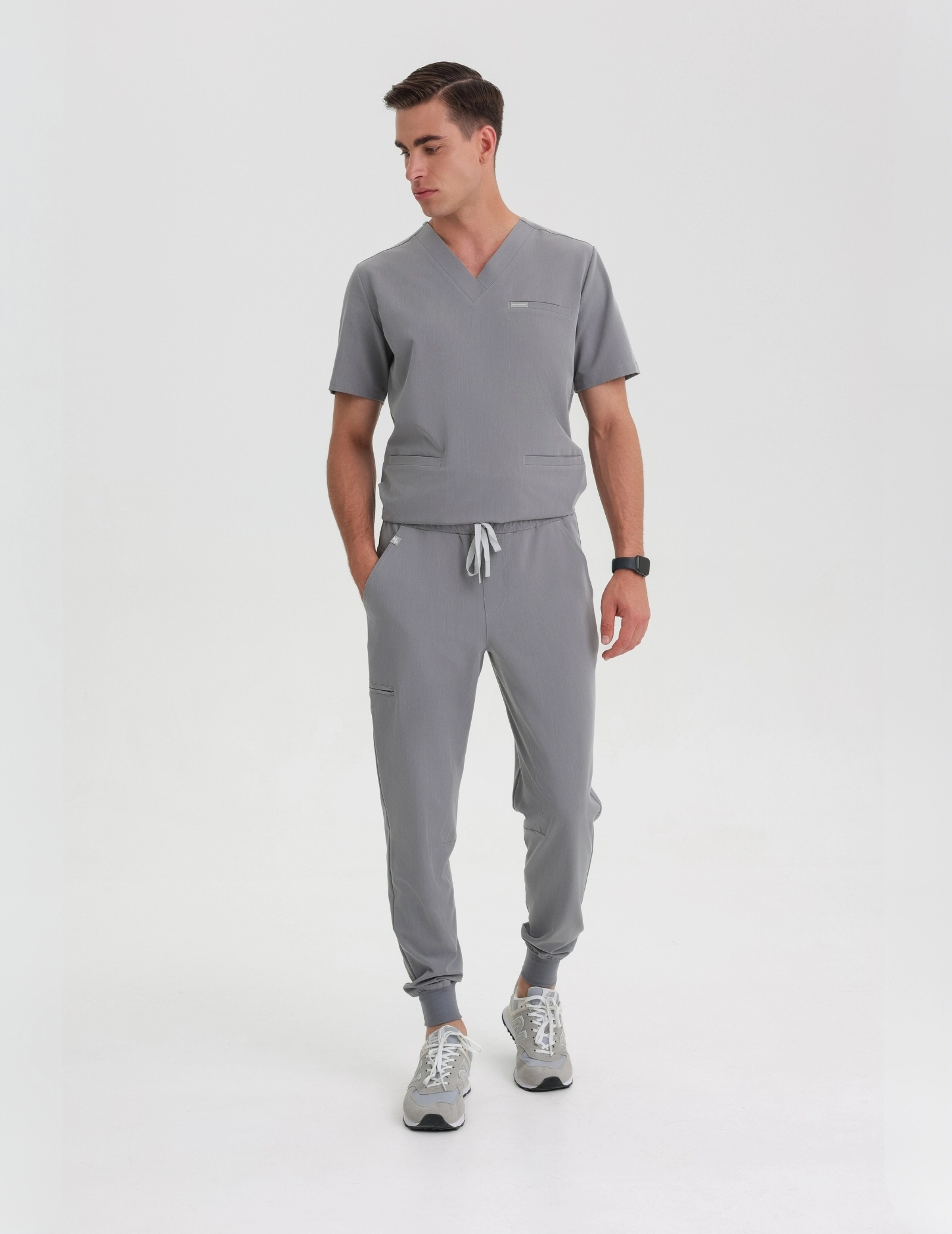 Spodnie Joggery Męskie - SHARK GRAY Spodnie Joggery Męskie - SHARK GRAY