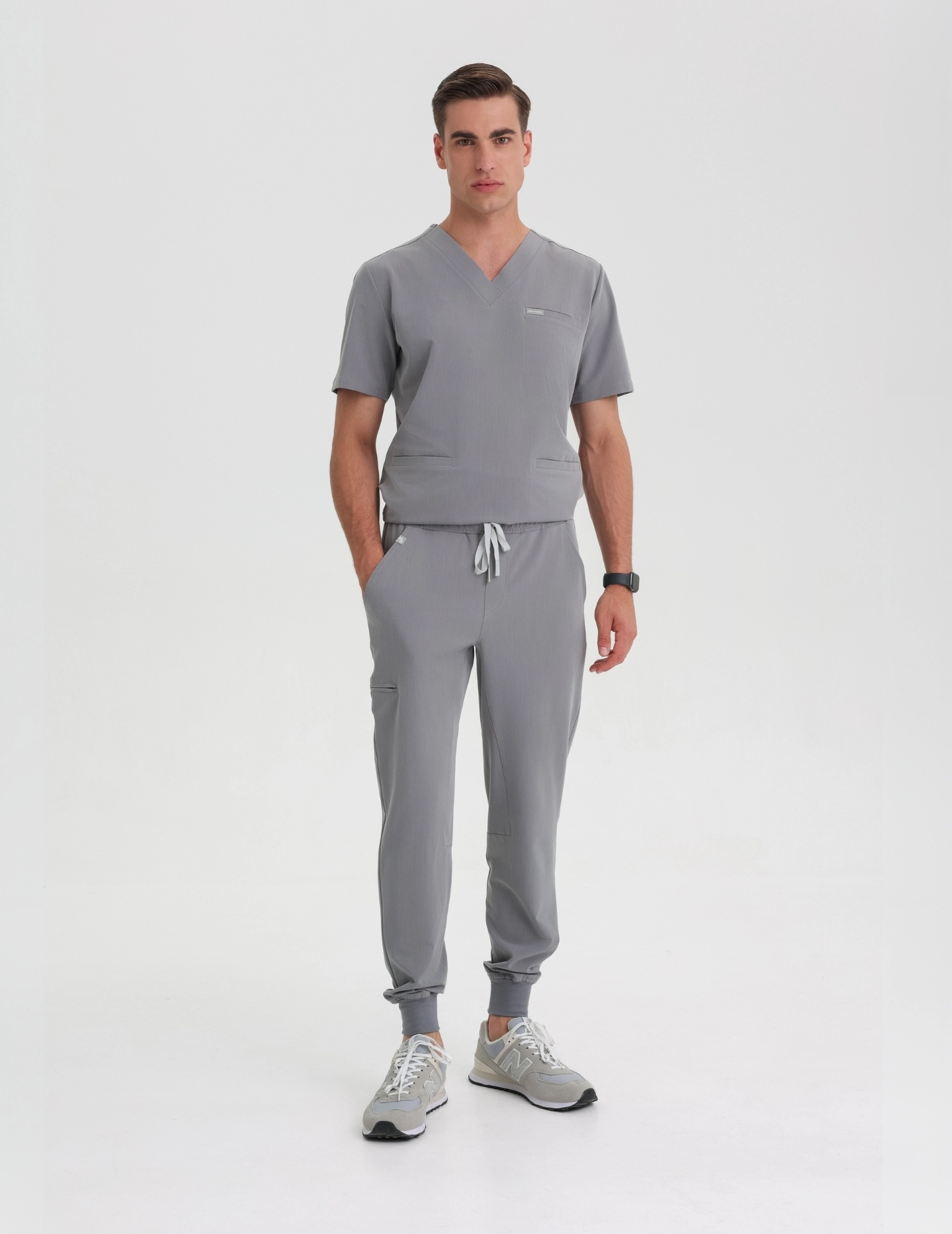 Spodnie Joggery Męskie - SHARK GRAY Spodnie Joggery Męskie - SHARK GRAY