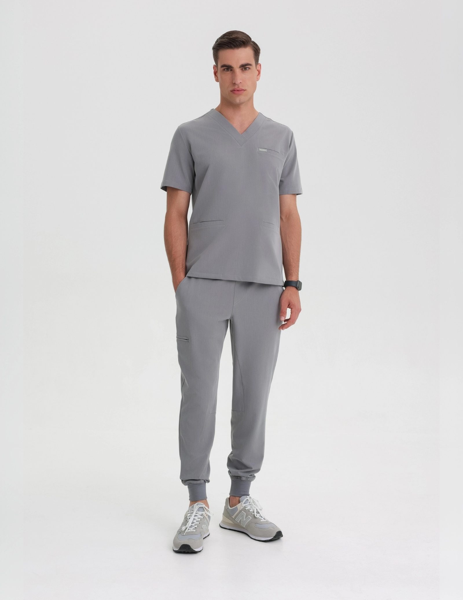 Spodnie Joggery Męskie - SHARK GRAY Spodnie Joggery Męskie - SHARK GRAY