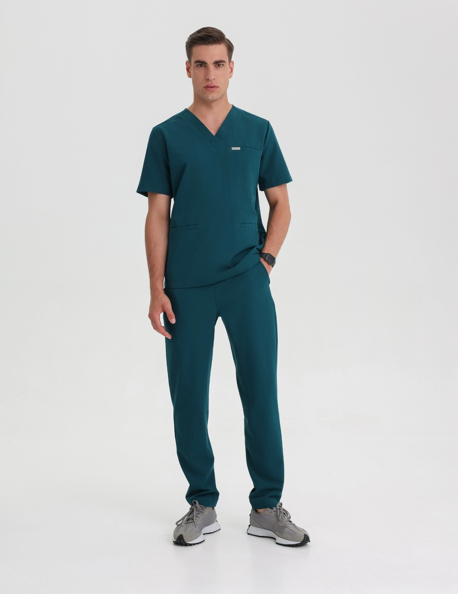 Spodnie Basic Męskie - DEEP GREEN