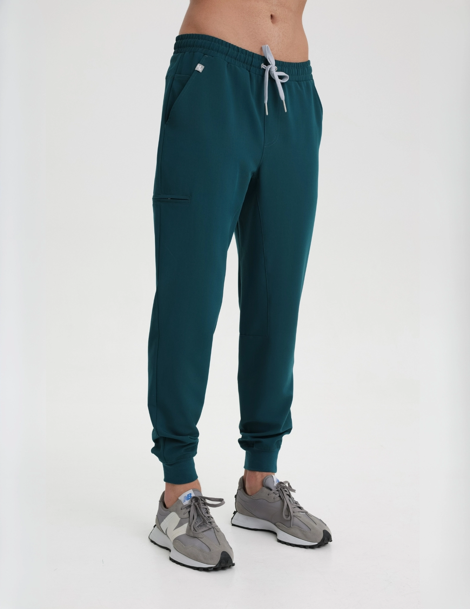 Spodnie Joggery Męskie - DEEP GREEN