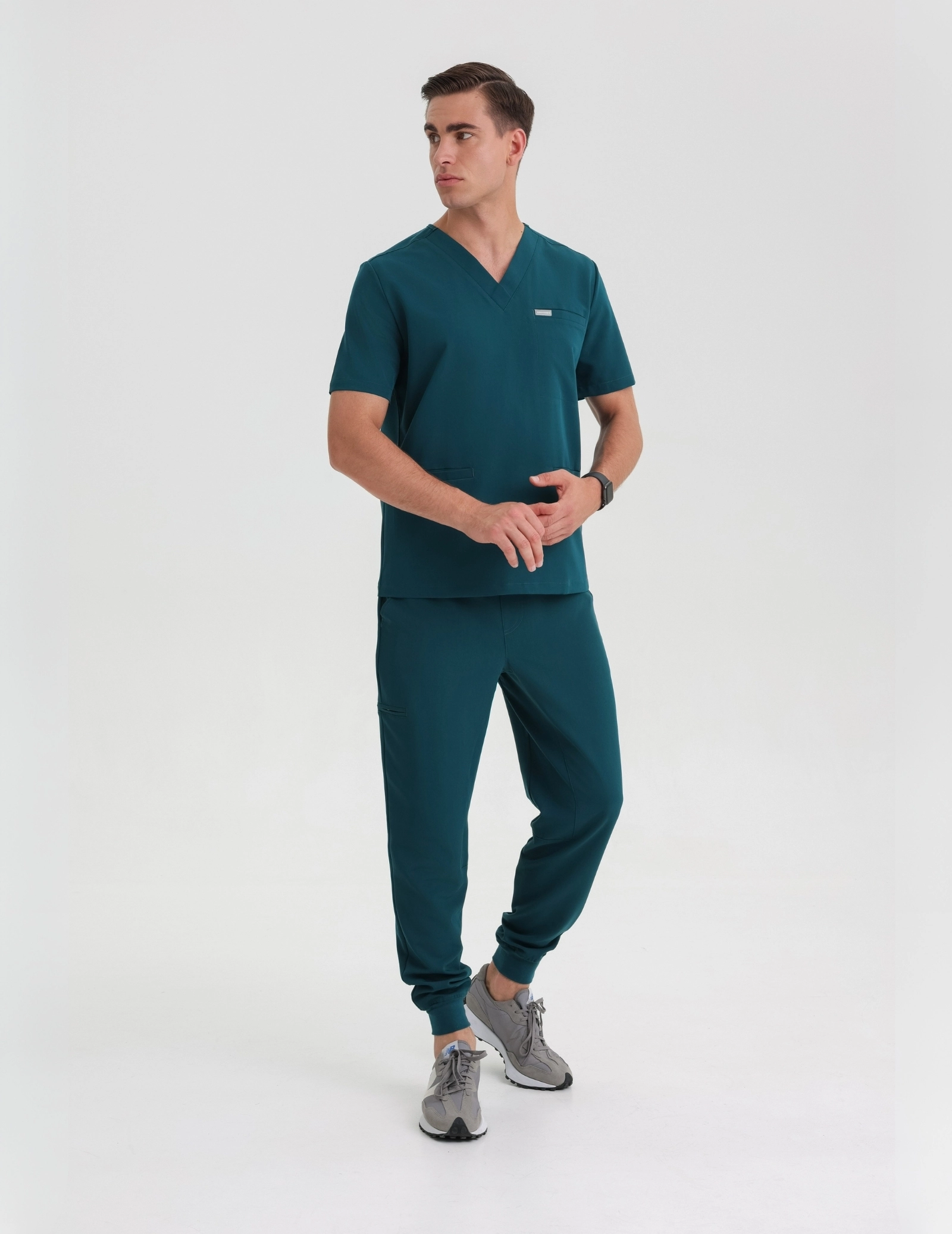 Spodnie Joggery Męskie - DEEP GREEN