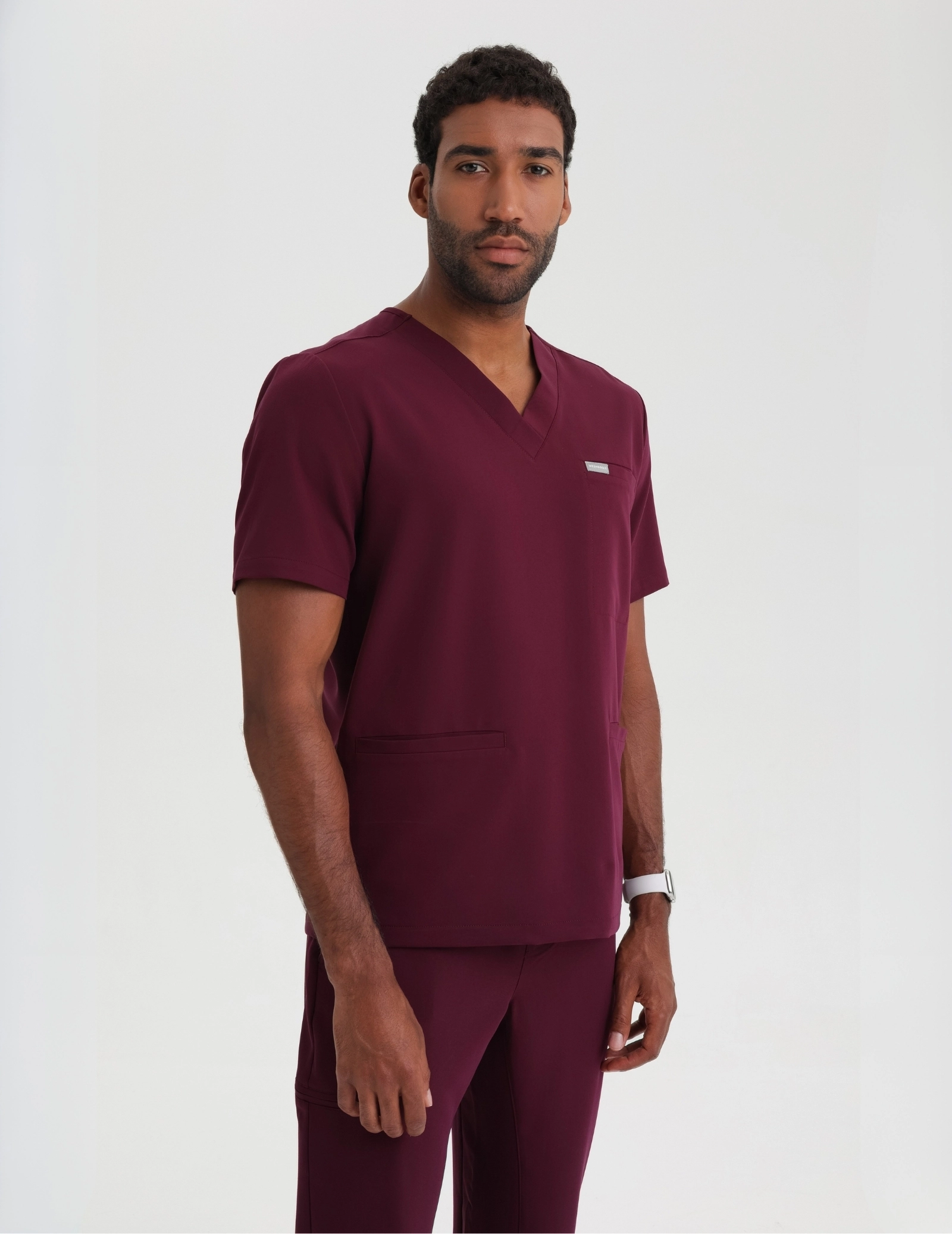 Bluza Medyczna Birbal - BURGUNDY Bluza Medyczna Birbal - BURGUNDY