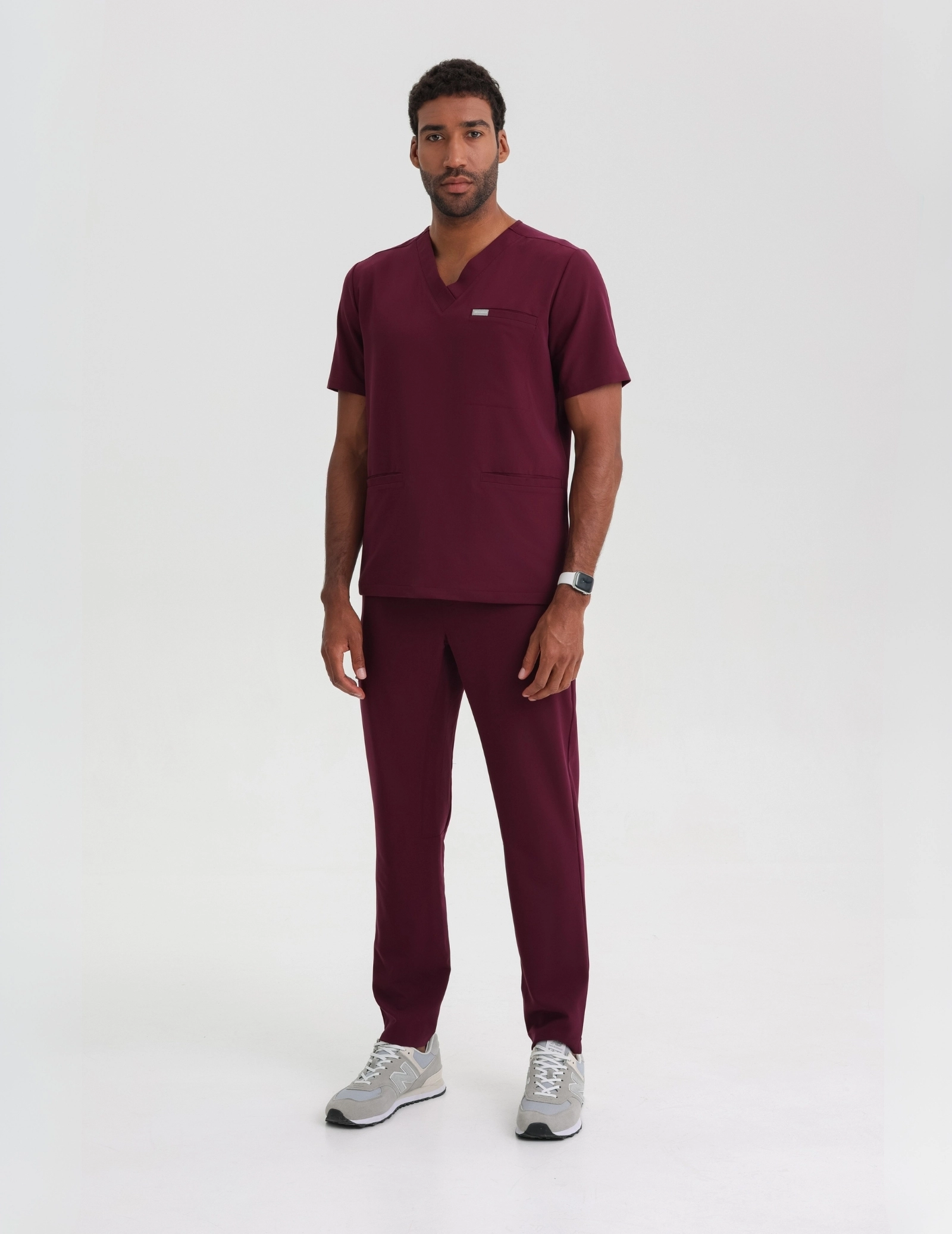 Bluza Medyczna Birbal - BURGUNDY Bluza Medyczna Birbal - BURGUNDY