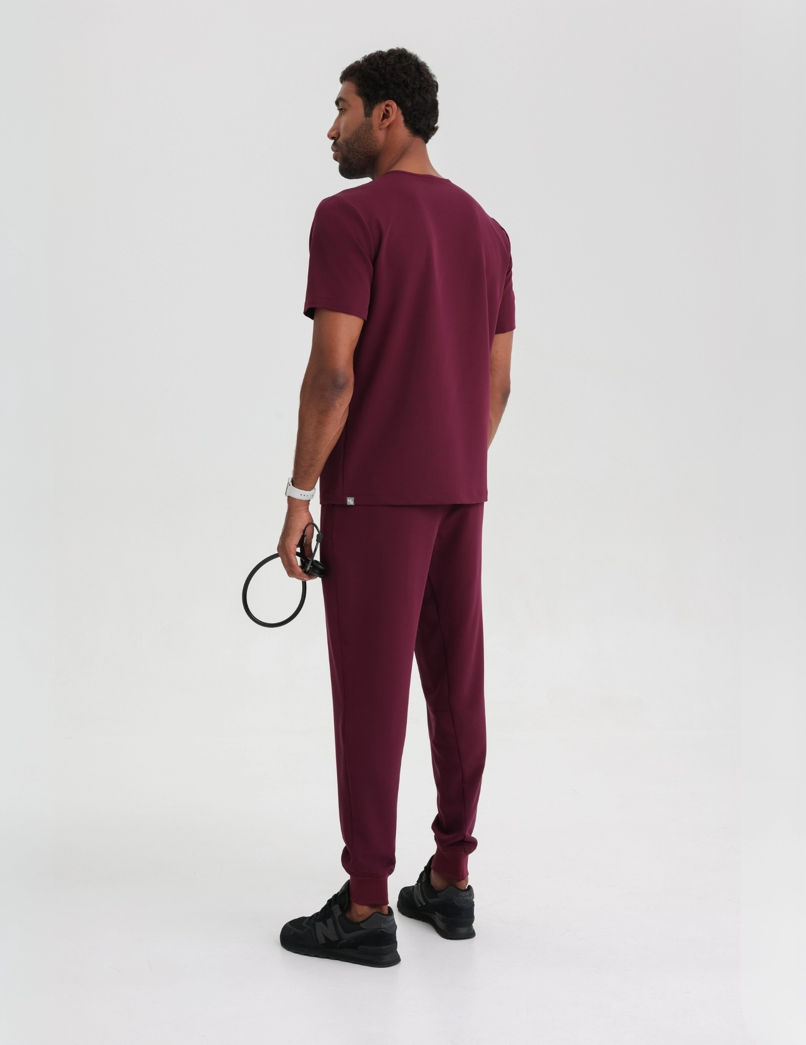 Bluza Medyczna Birbal - BURGUNDY Bluza Medyczna Birbal - BURGUNDY