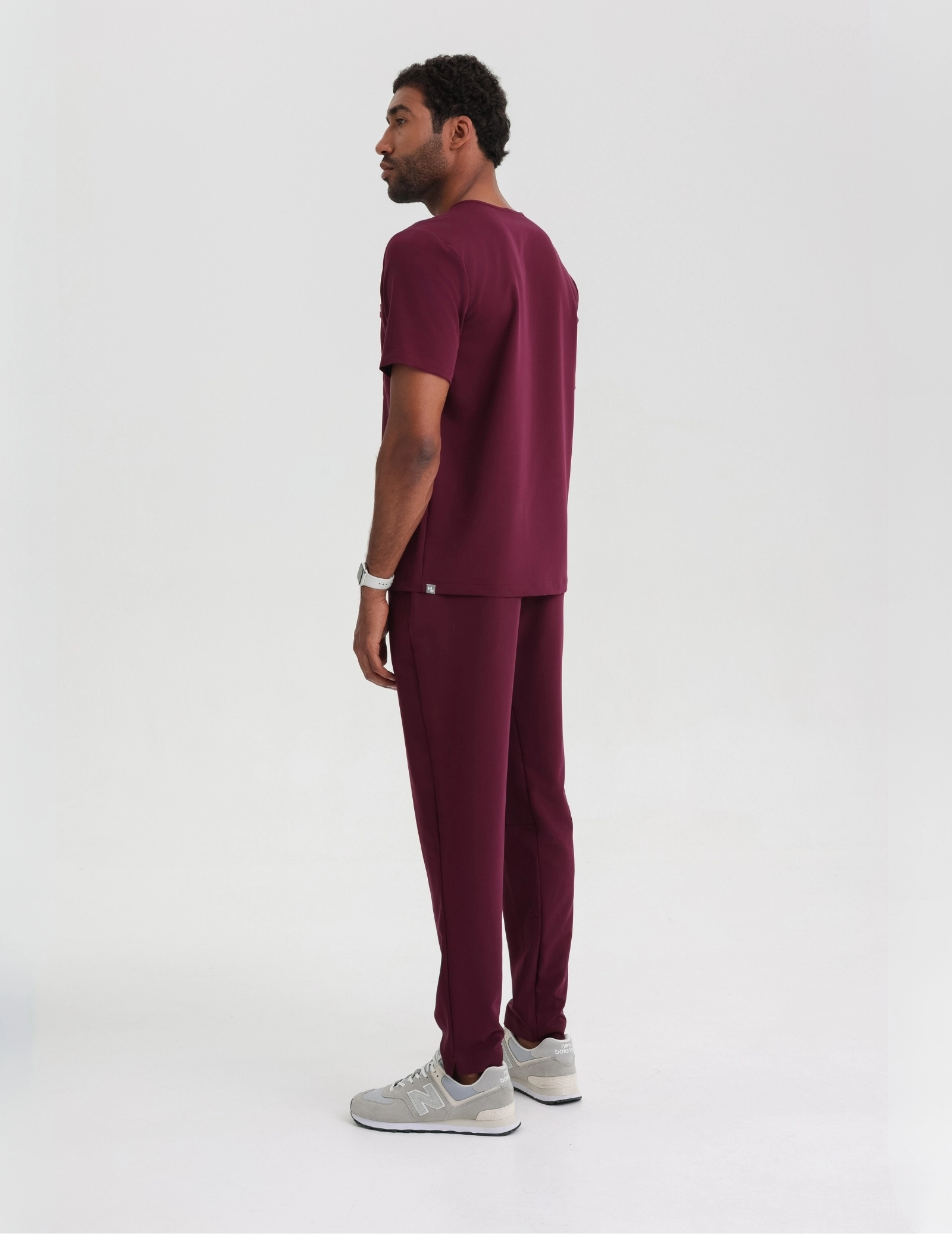 Spodnie Basic Męskie - BURGUNDY