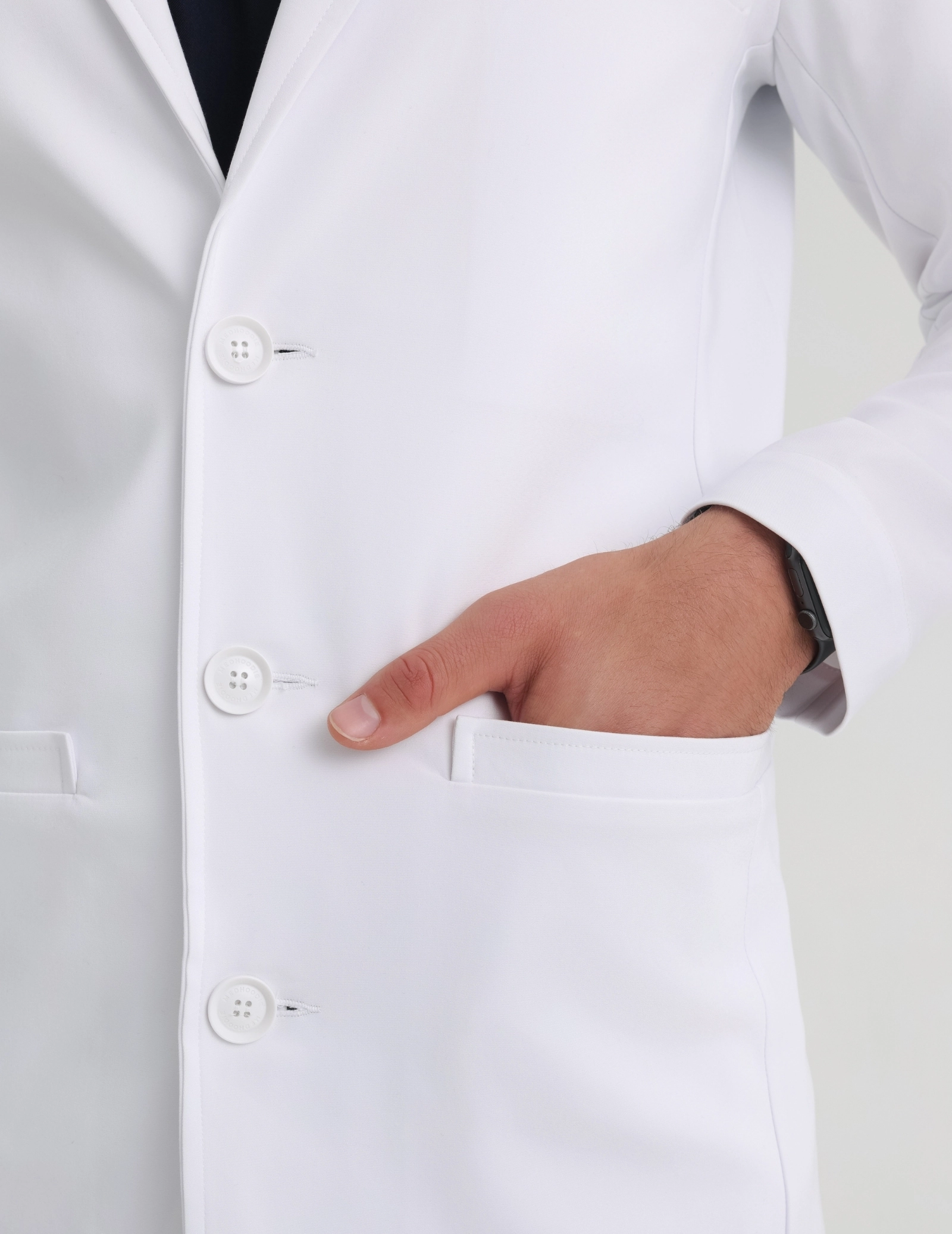 Fartuch Medyczny Męski Slim Fit - COLTON Fartuch Medyczny Męski Slim Fit - COLTON