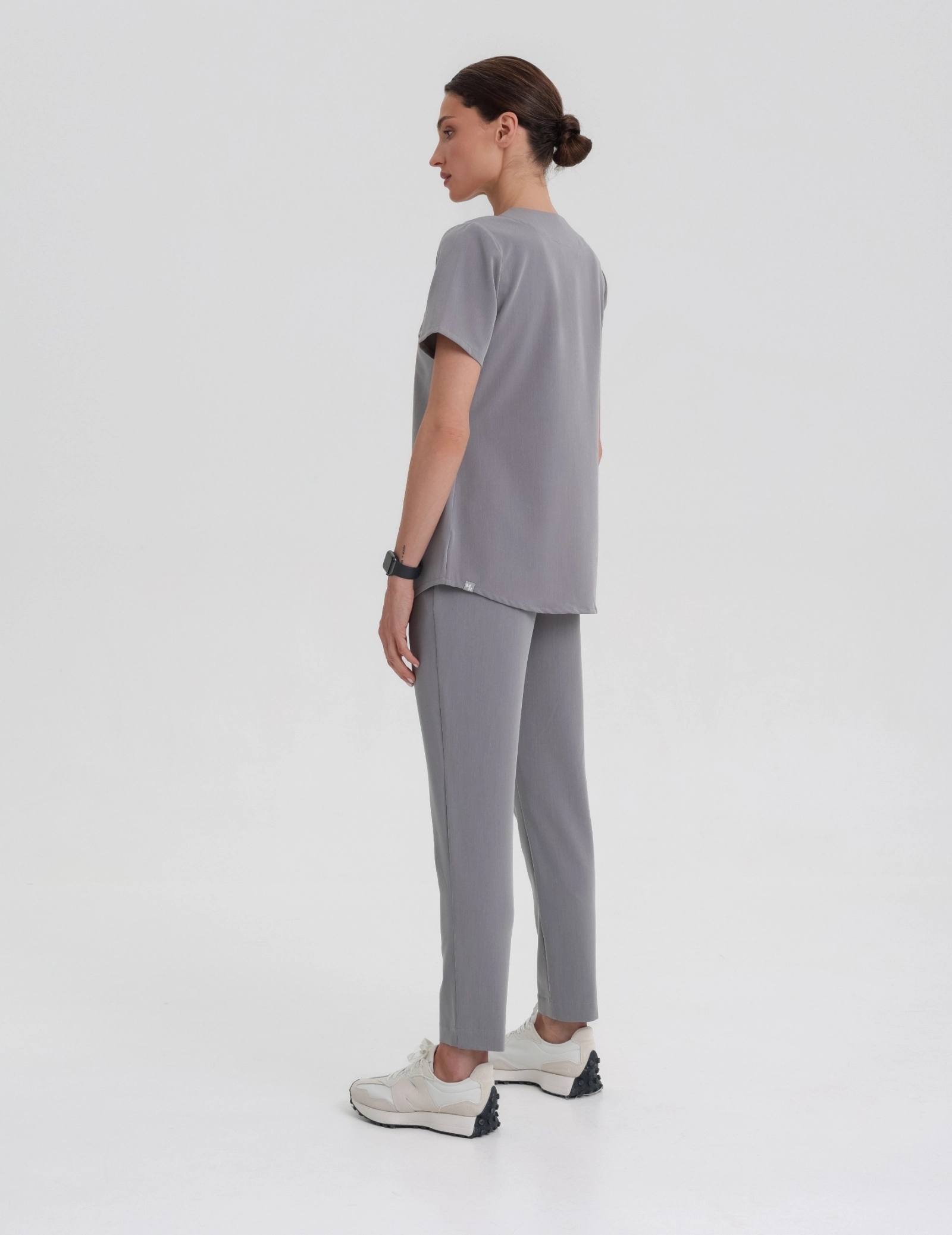 Spodnie Damskie Basic - SHARK GRAY