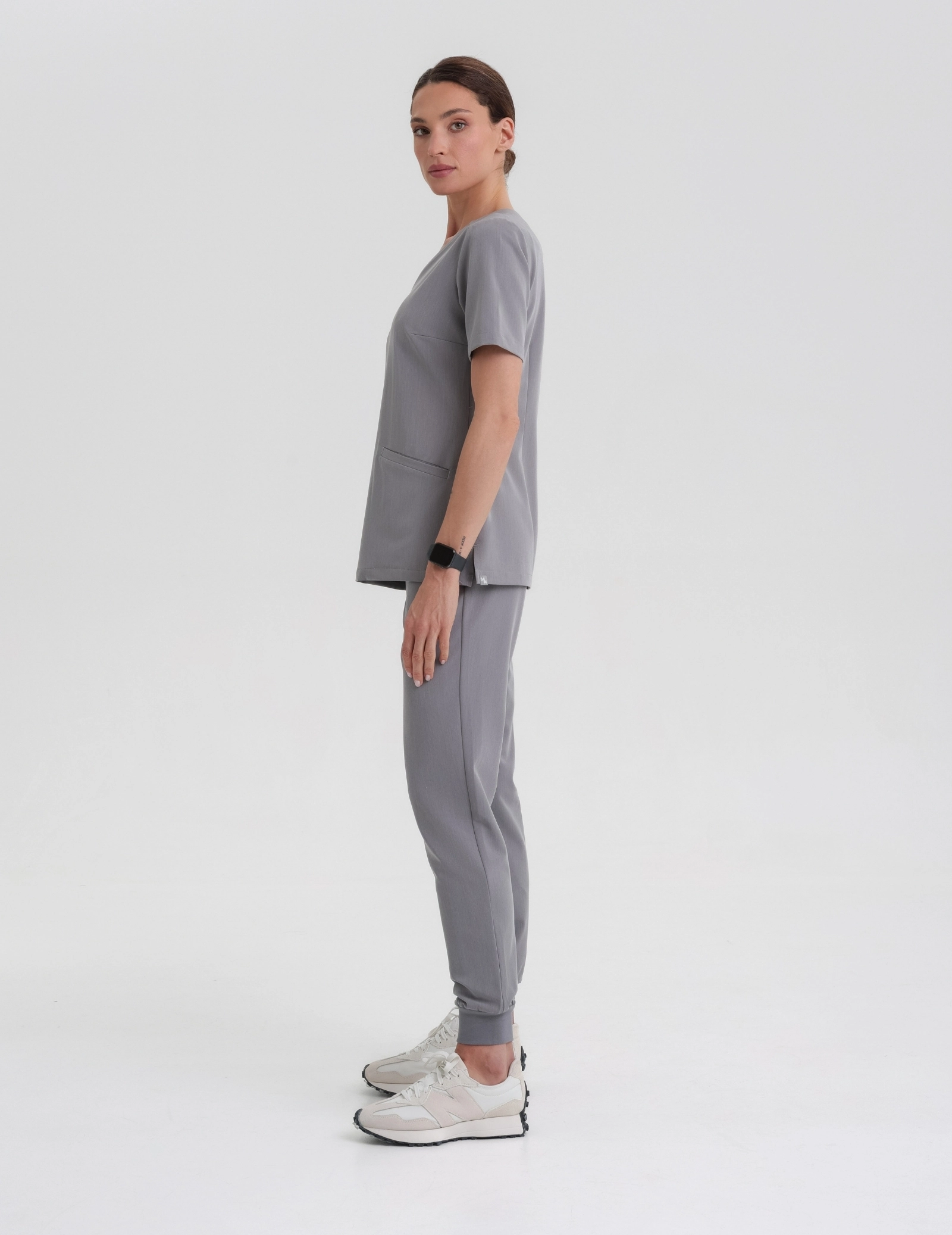 Bluza Medyczna Casy - SHARK GRAY