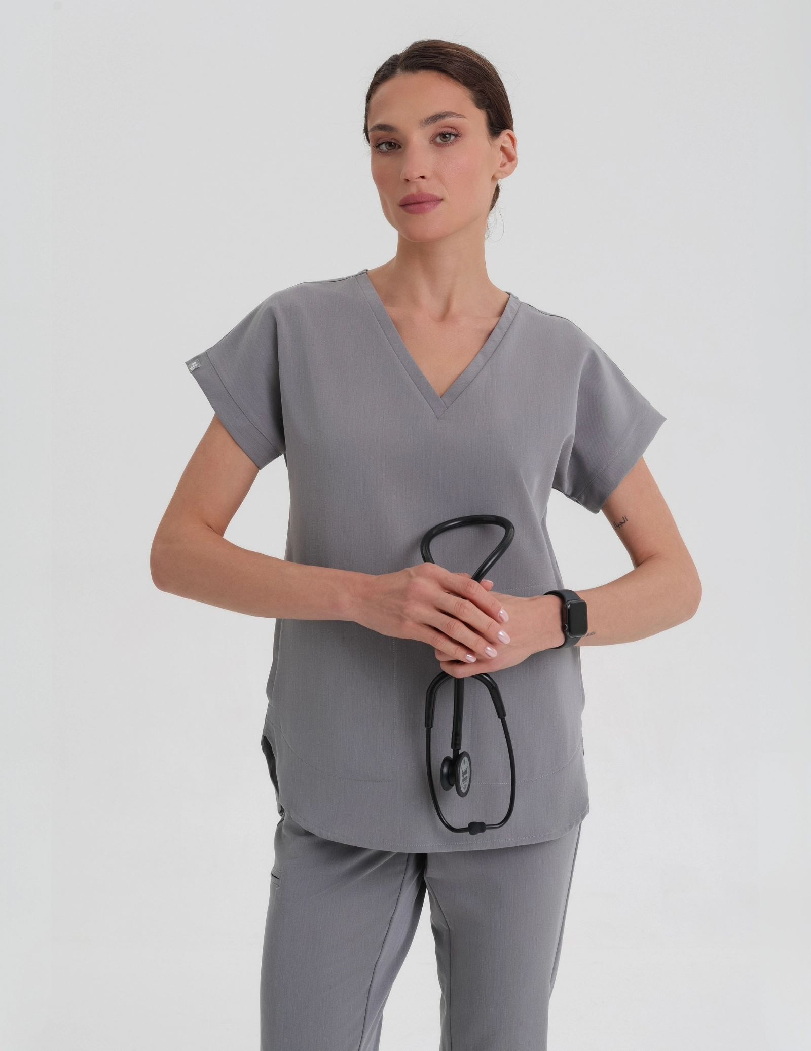 Bluza Medyczna Kendall - SHARK GRAY