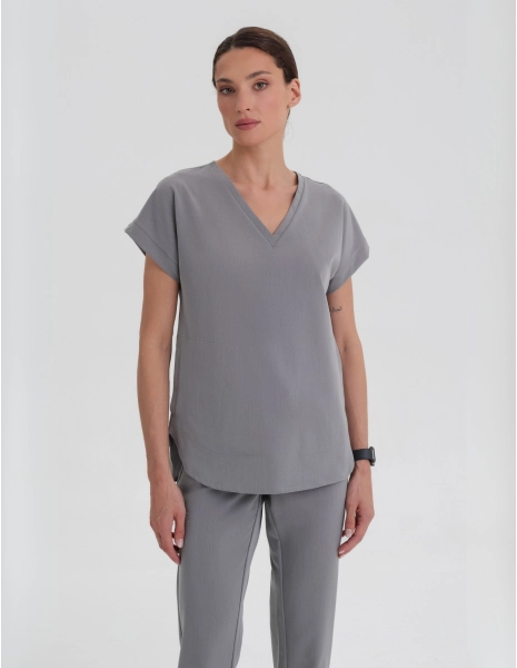 Bluza Medyczna Kendall - SHARK GRAY