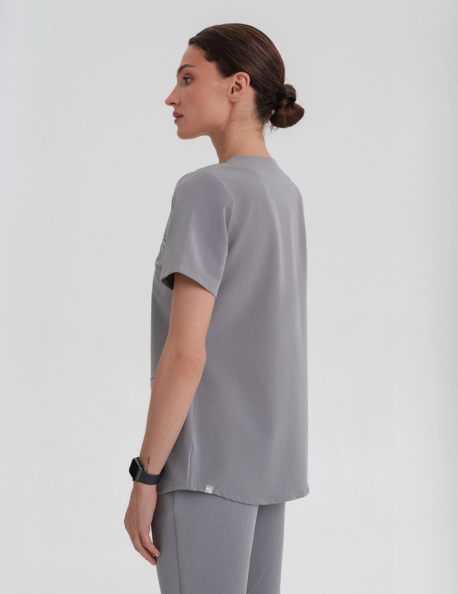 Bluza Medyczna Grace - SHARK GRAY