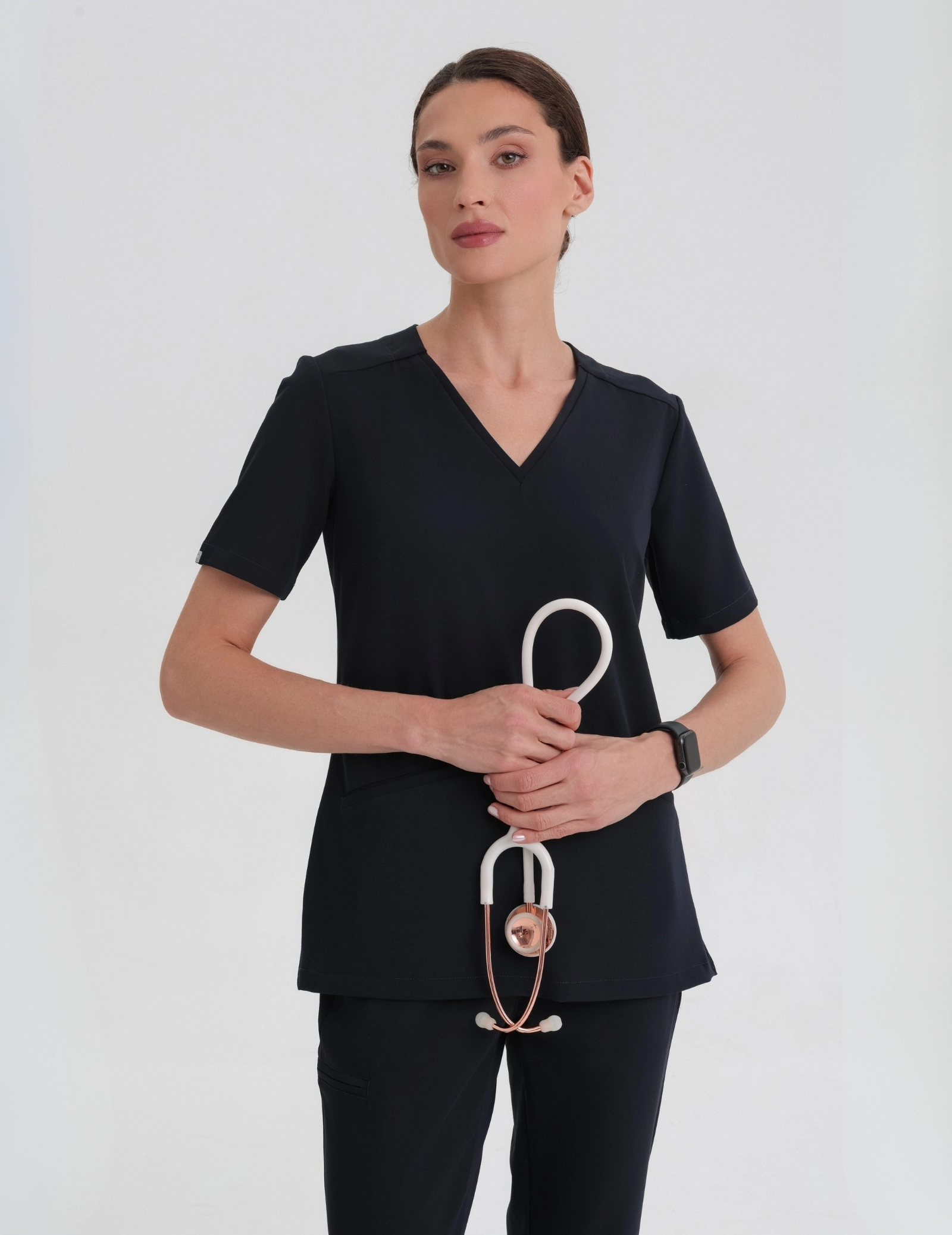 Bluza Medyczna Casy - MIDNIGHT BLUE