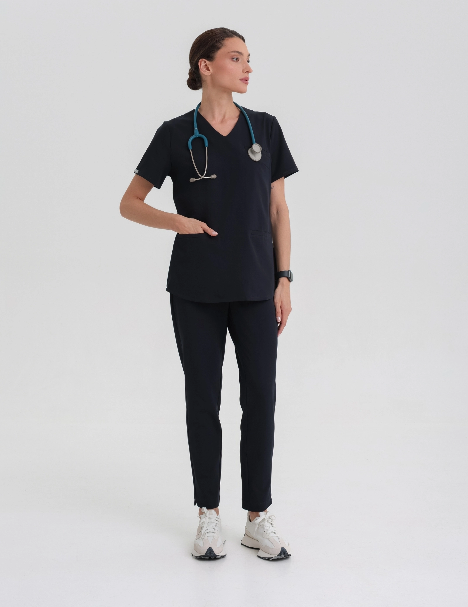 Bluza Medyczna Grace - MIDNIGHT BLUE