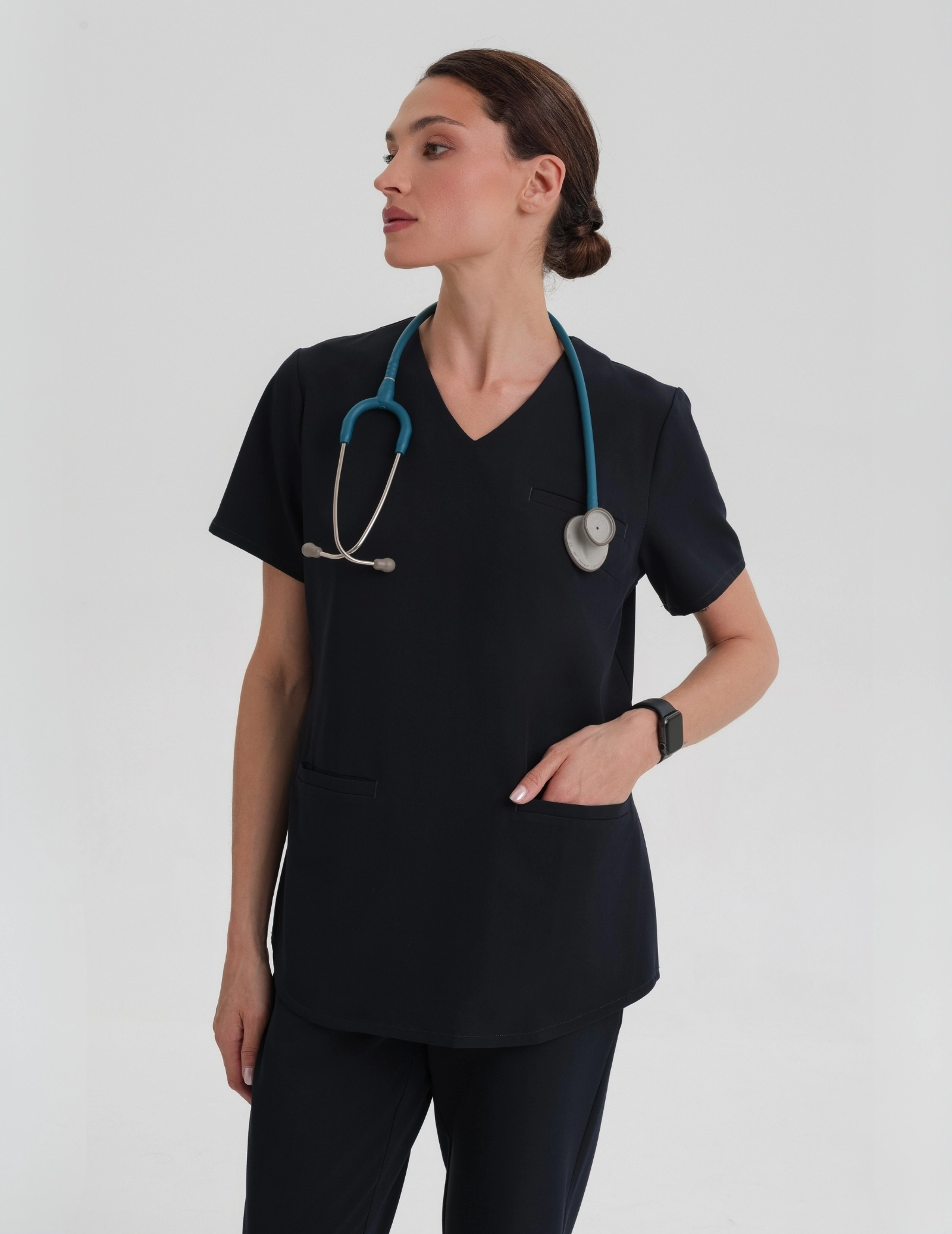 Bluza Medyczna Grace - MIDNIGHT BLUE