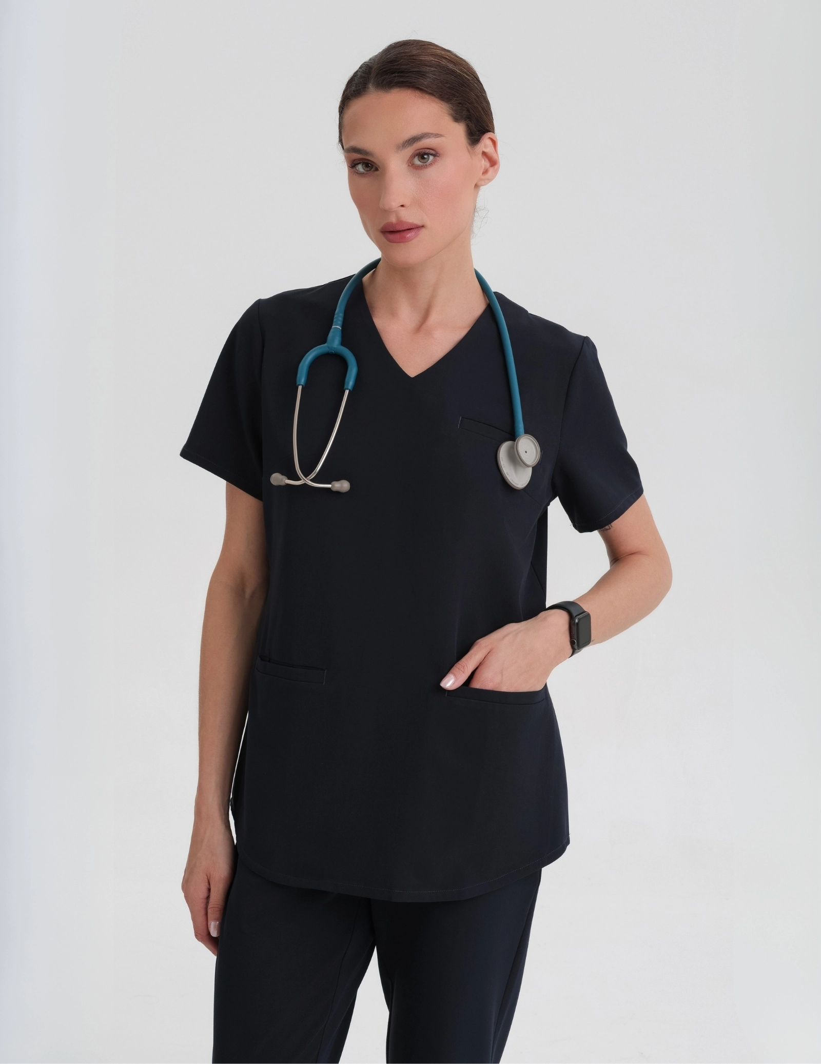 Bluza Medyczna Grace - MIDNIGHT BLUE