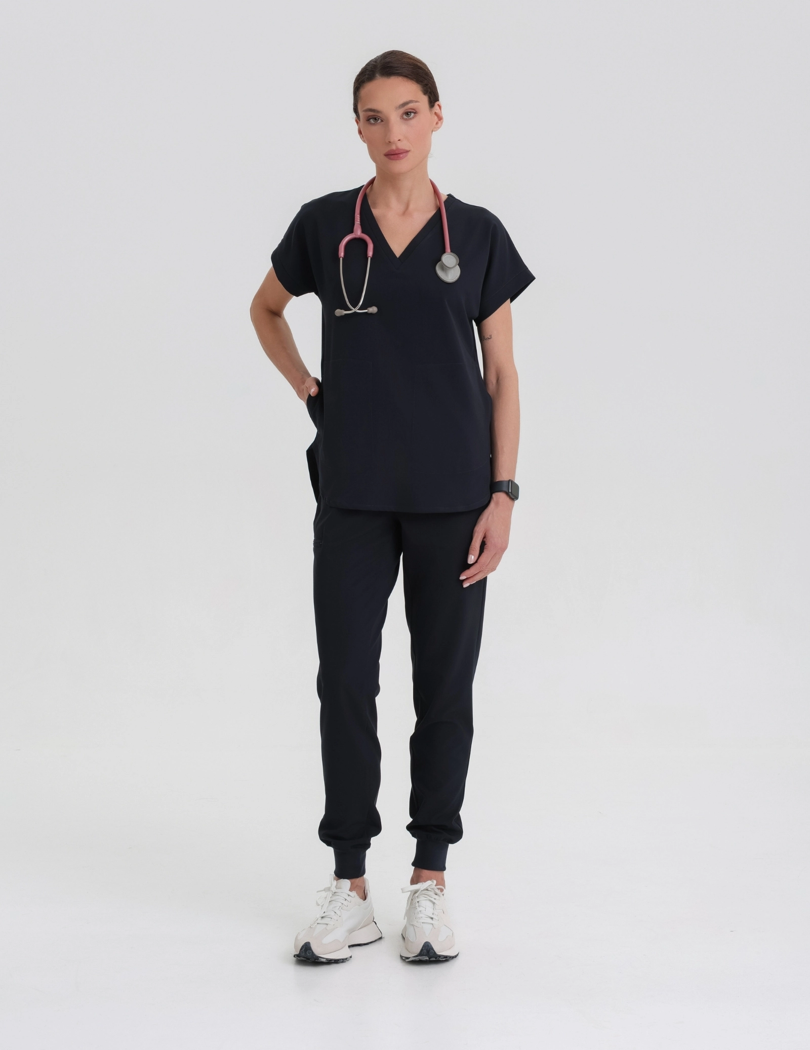 Spodnie Joggery Damskie - MIDNIGHT BLUE