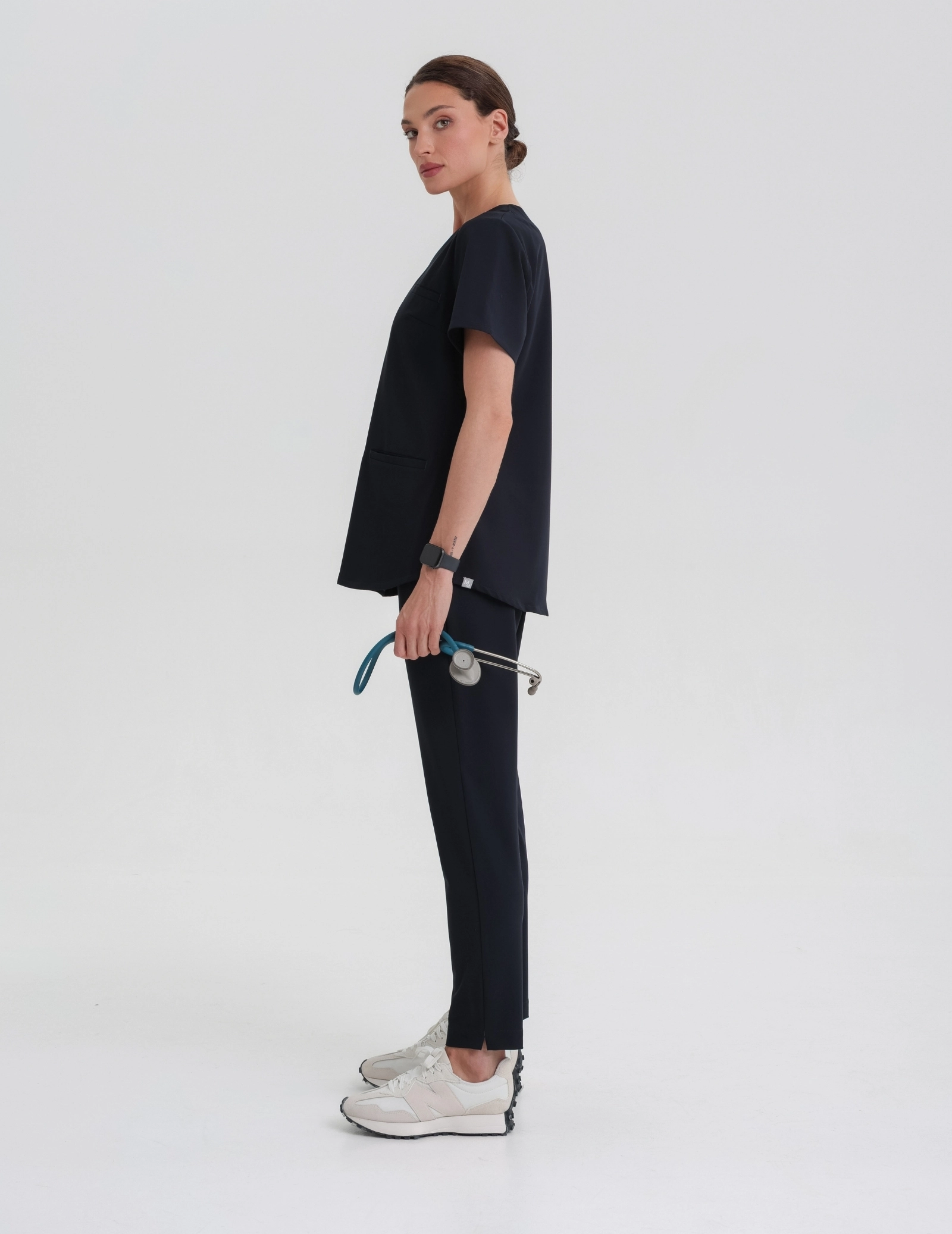 Spodnie damskie Basic - MIDNIGHT BLUE Spodnie damskie Basic - MIDNIGHT BLUE