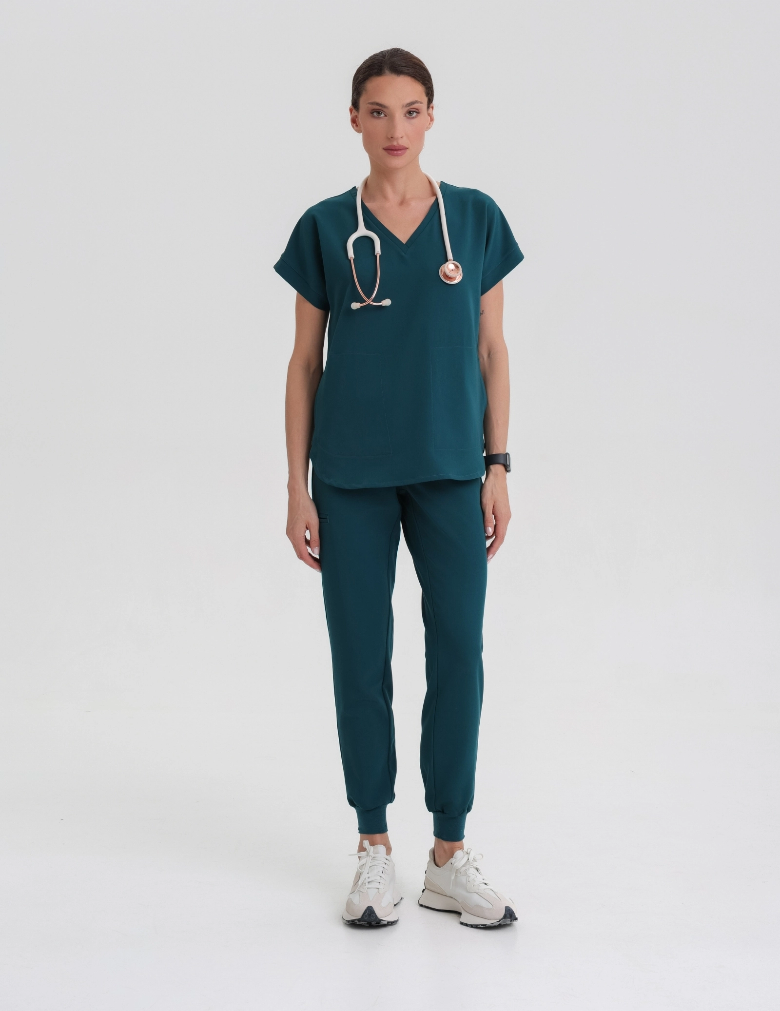 Bluza Medyczna Kendall - DEEP GREEN Bluza Medyczna Kendall - DEEP GREEN